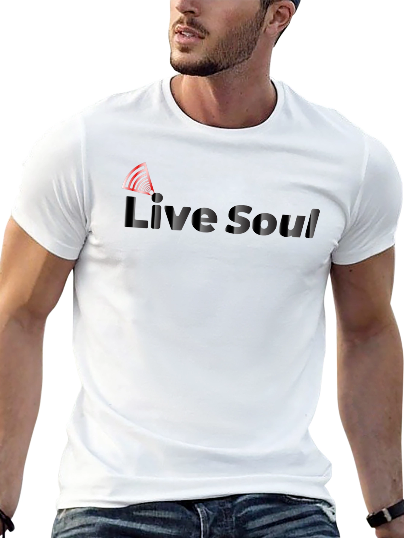Live Soul Black T-Shirt