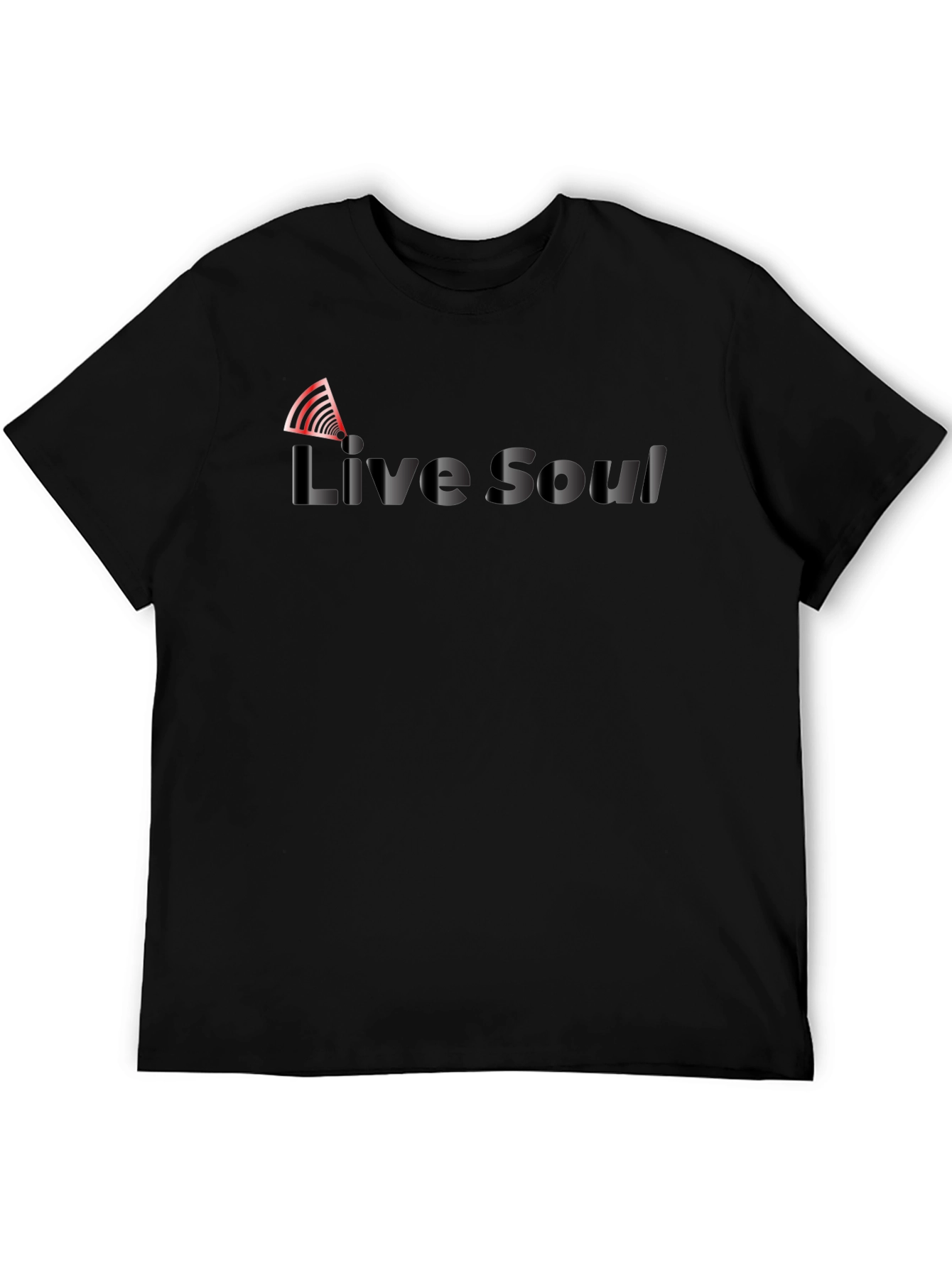 Live Soul Black T-Shirt