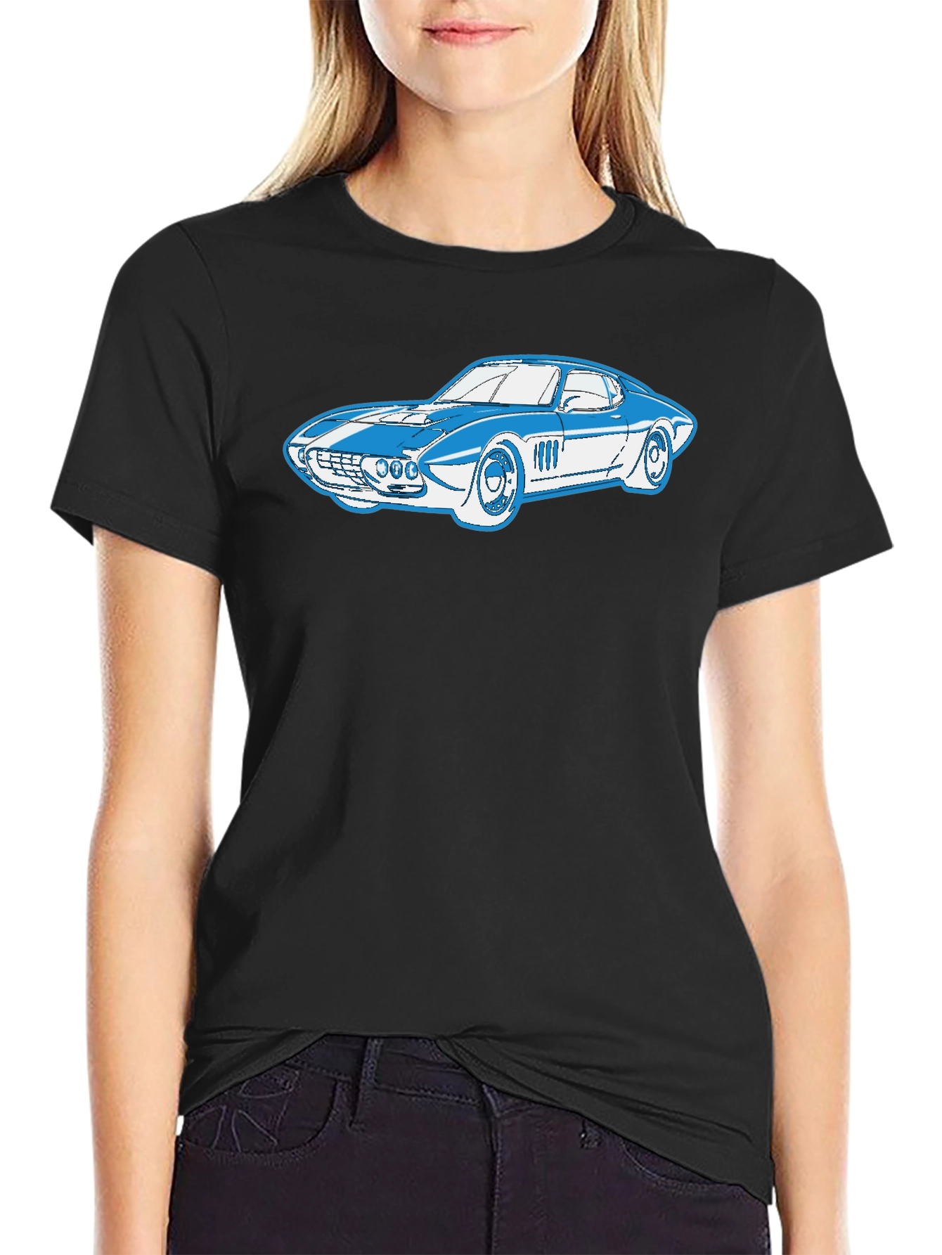Classic Car Graphic Tee - Retro Style