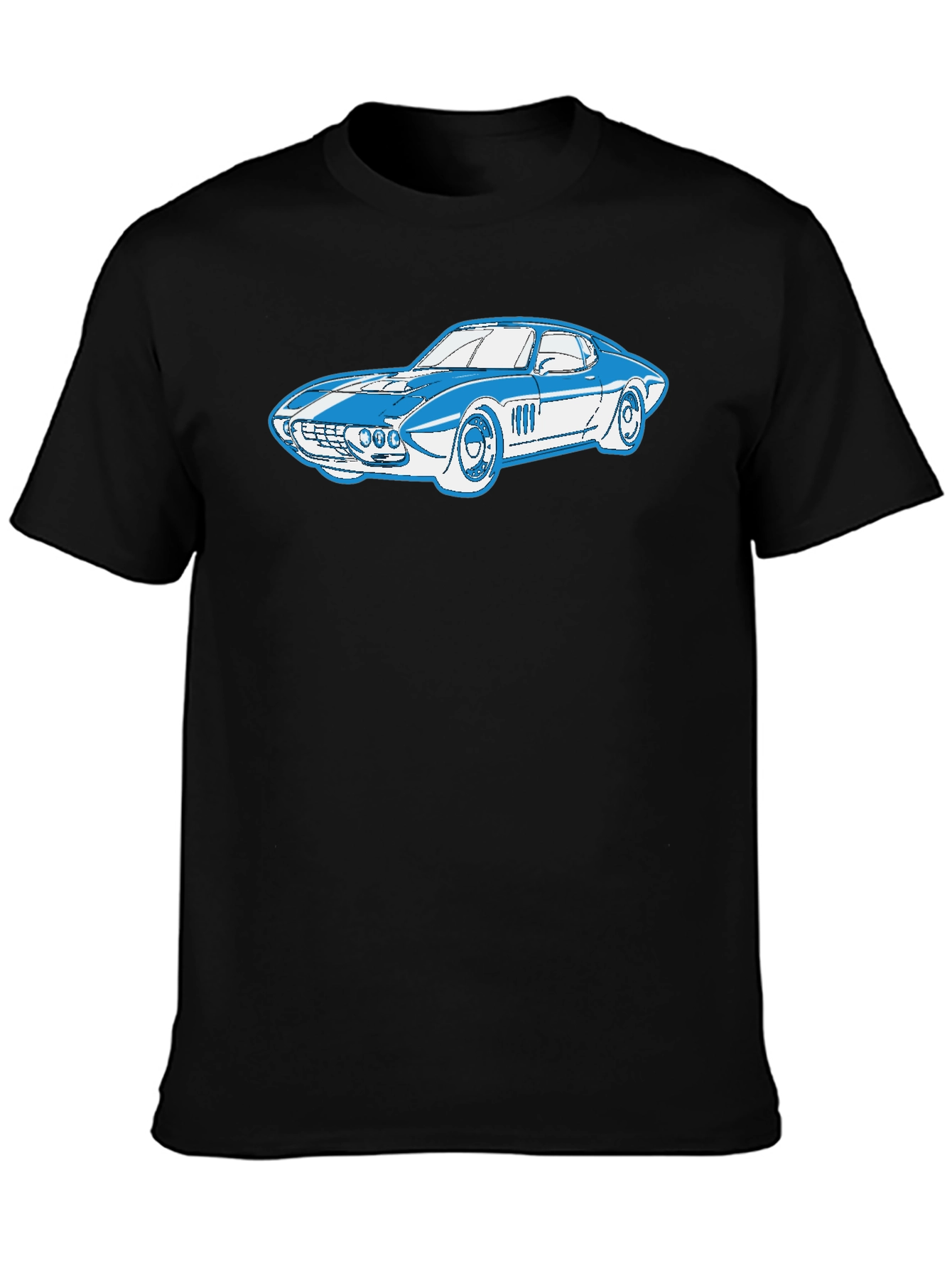 Classic Car Graphic Tee - Retro Style