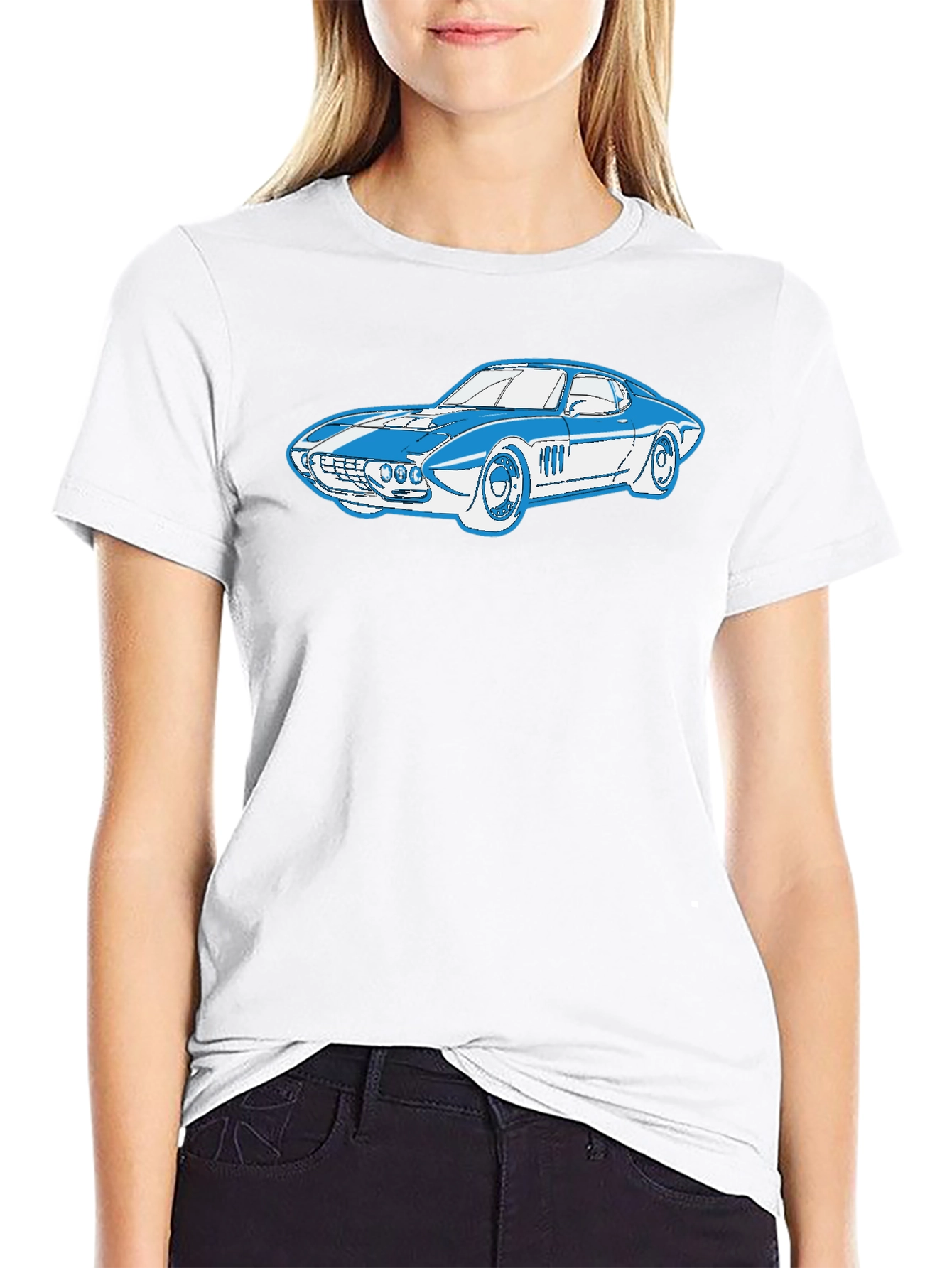 Classic Car Graphic Tee - Retro Style