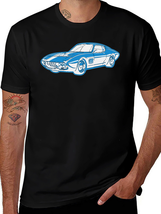Classic Car Graphic Tee - Retro Style