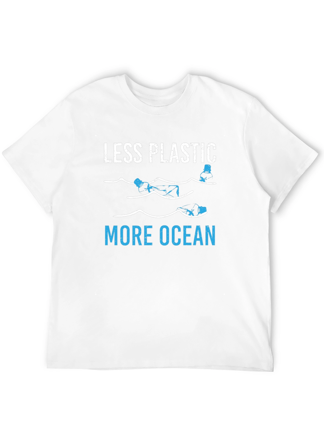 Less Plastic More Ocean Graphic Tee