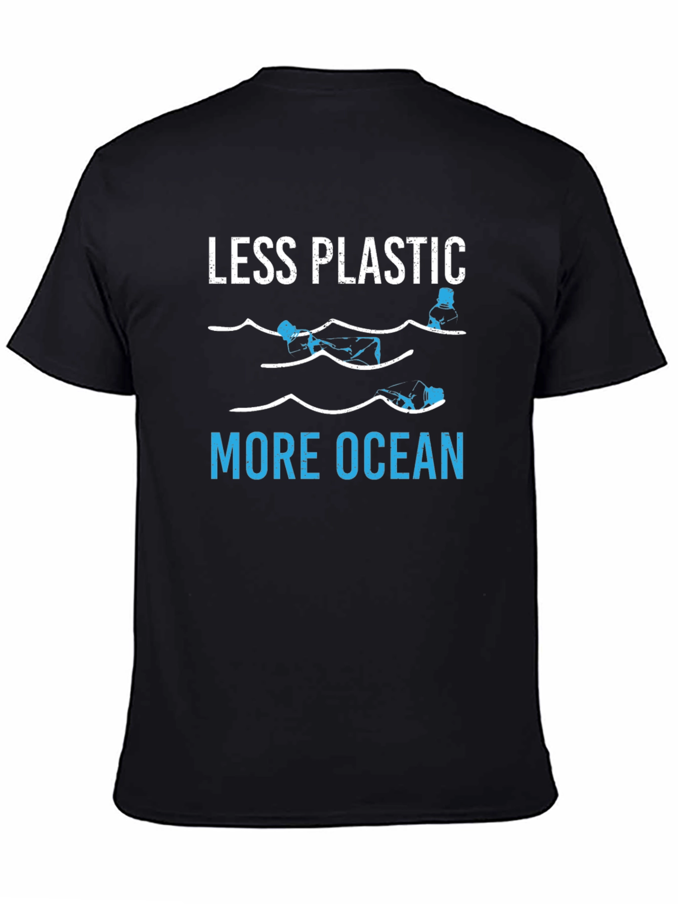 Less Plastic More Ocean Graphic Tee