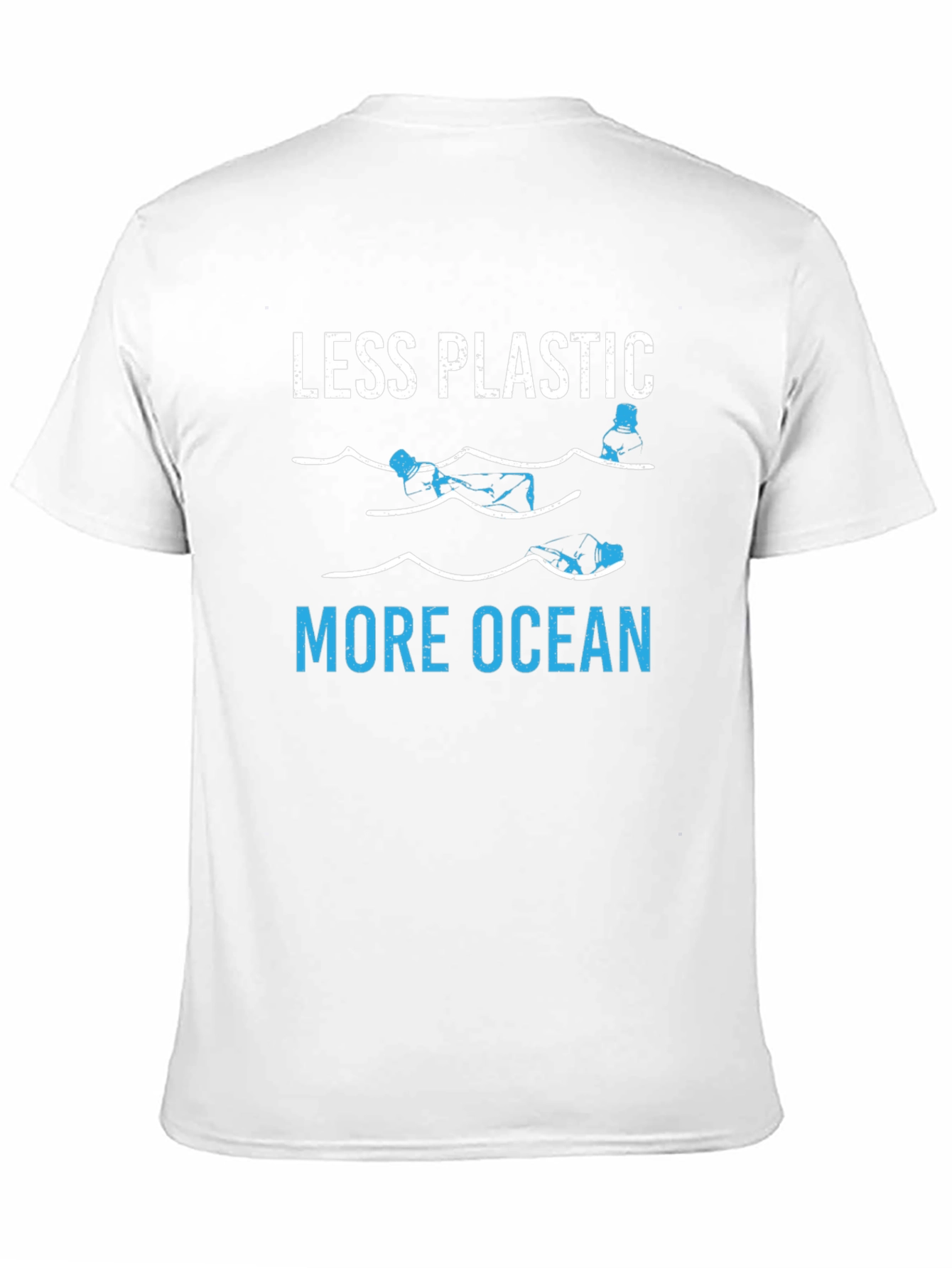 Less Plastic More Ocean Graphic Tee