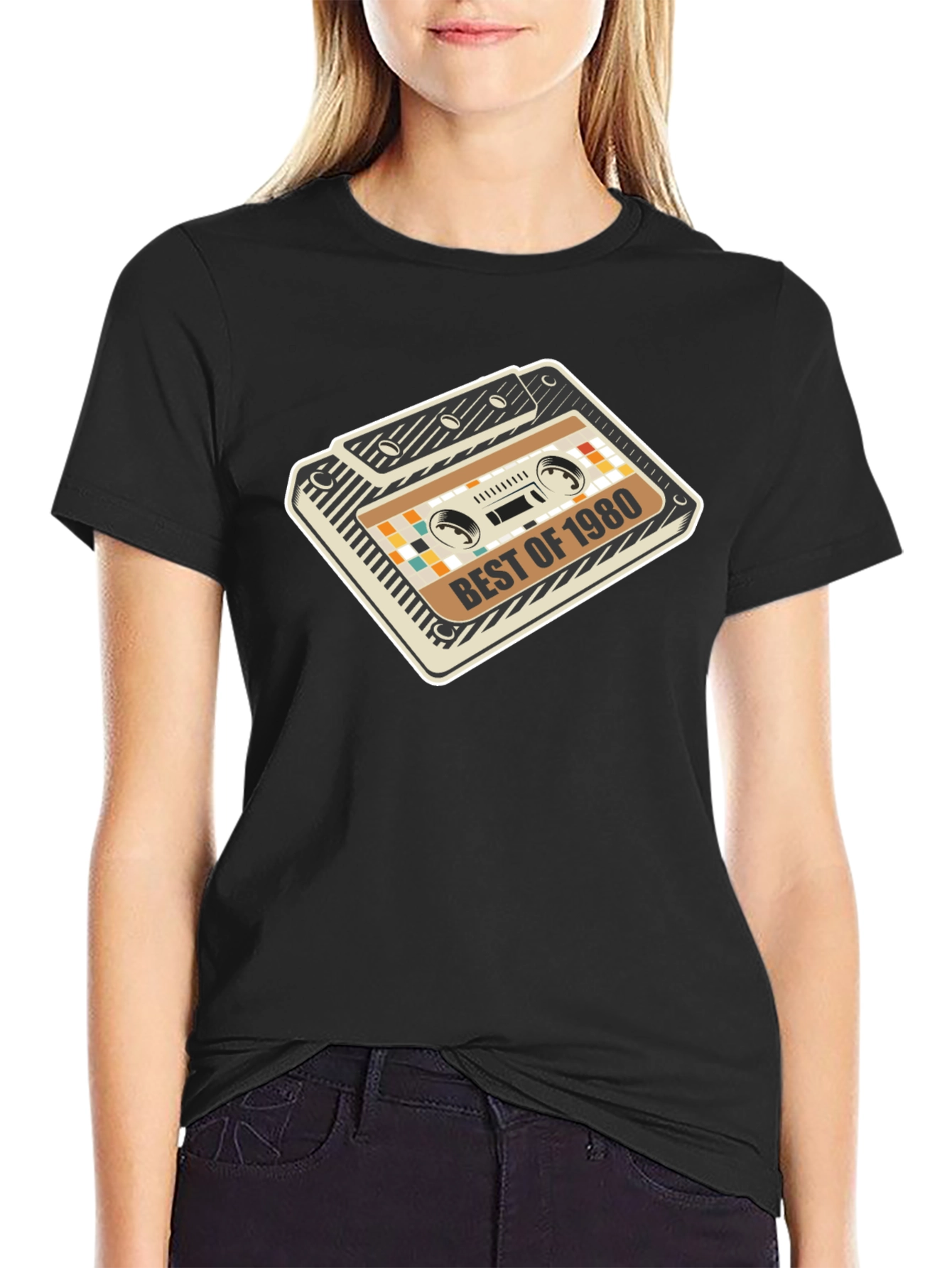 Retro 1980s Cassette Graphic Tee