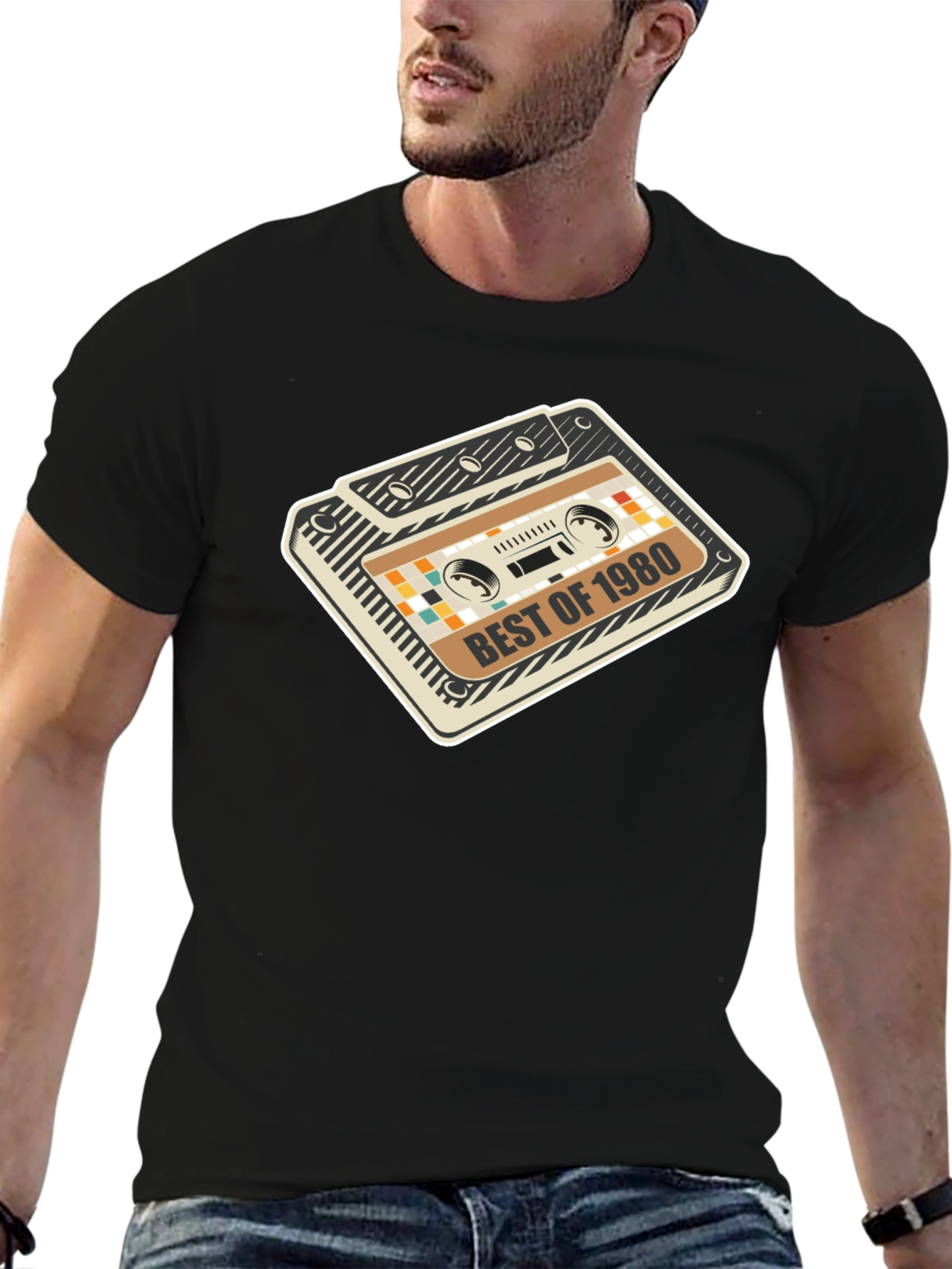 Retro 1980s Cassette Graphic Tee