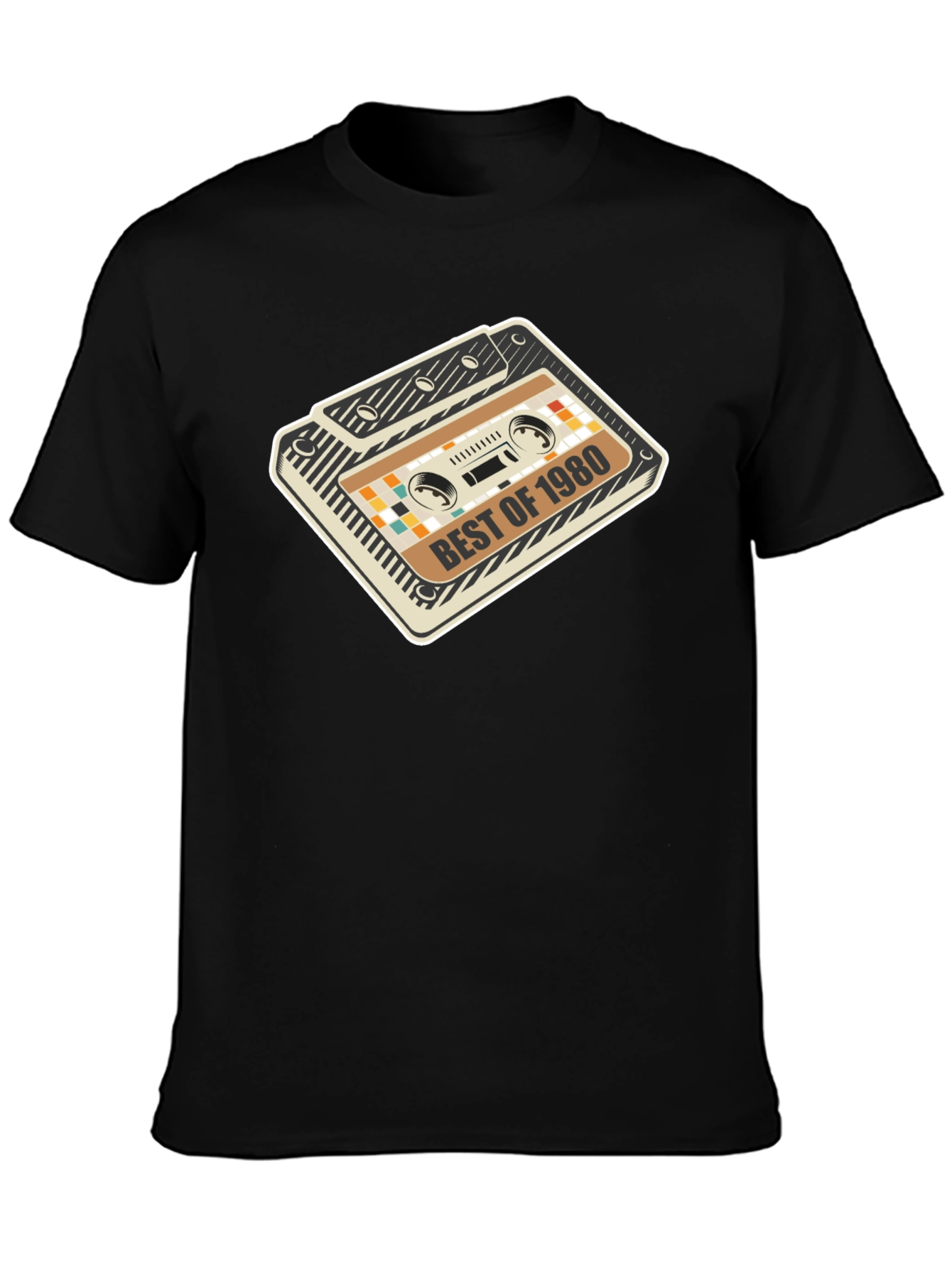 Retro 1980s Cassette Graphic Tee