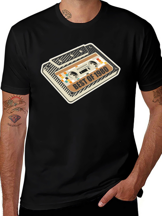 Retro 1980s Cassette Graphic Tee
