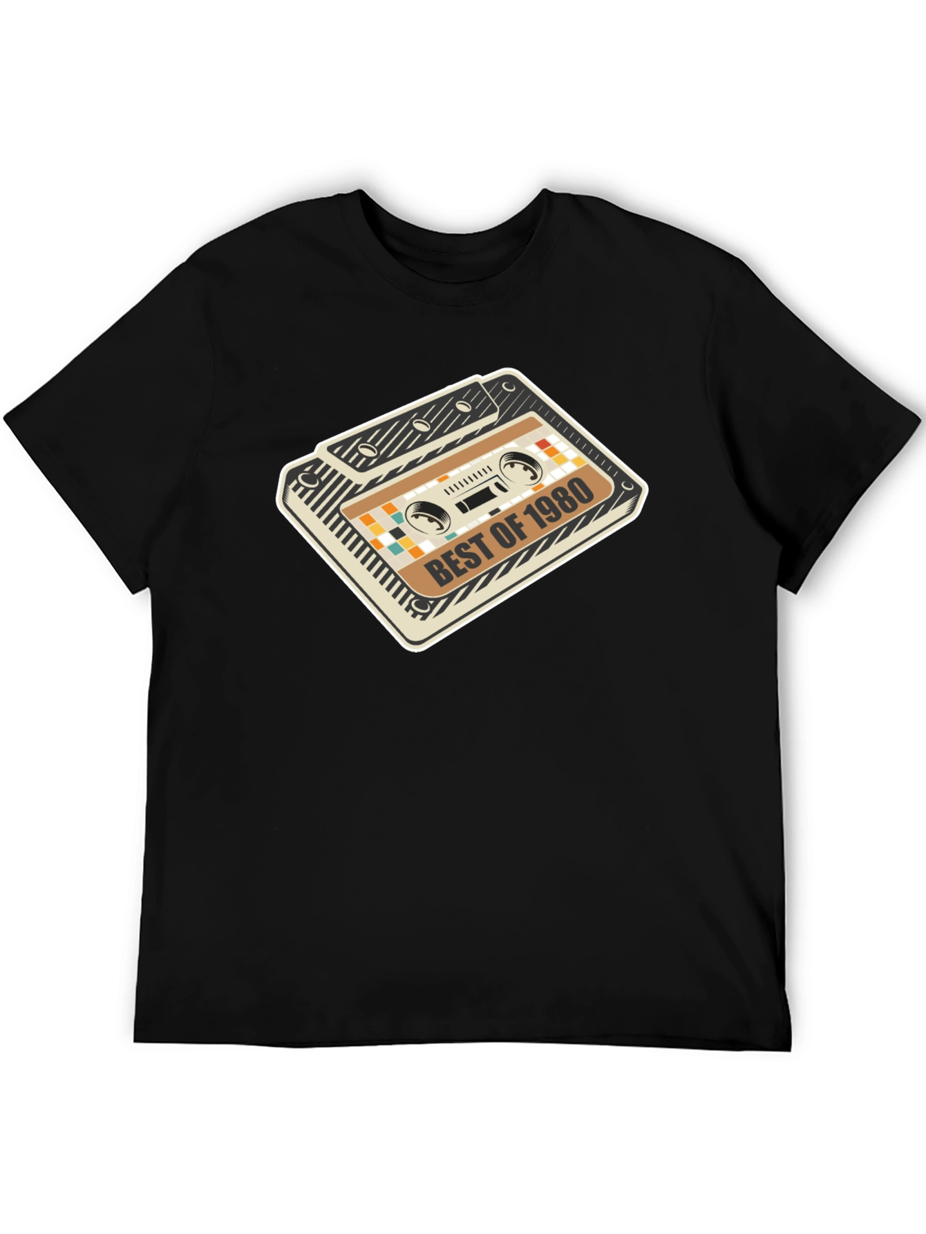 Retro 1980s Cassette Graphic Tee