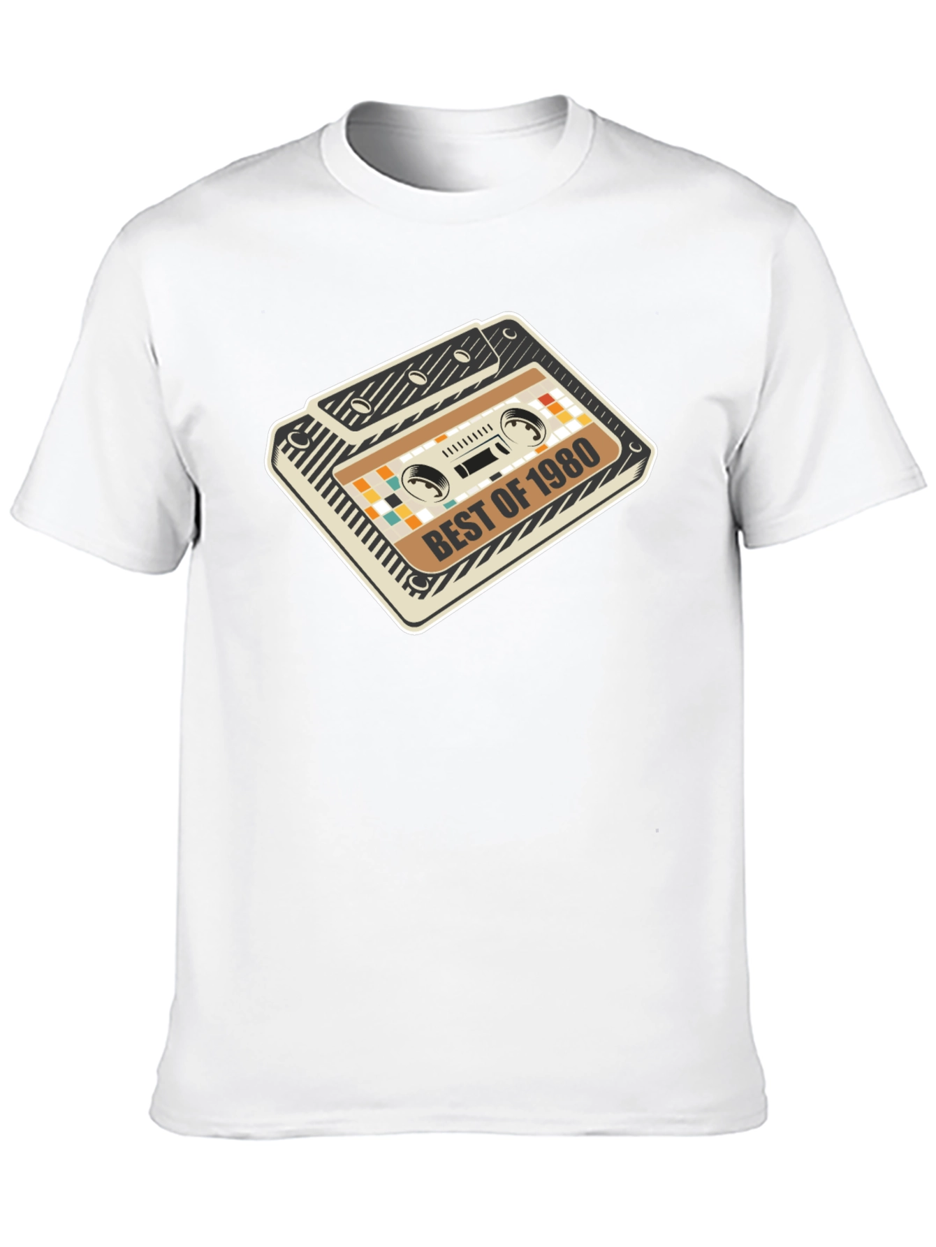 Retro 1980s Cassette Graphic Tee