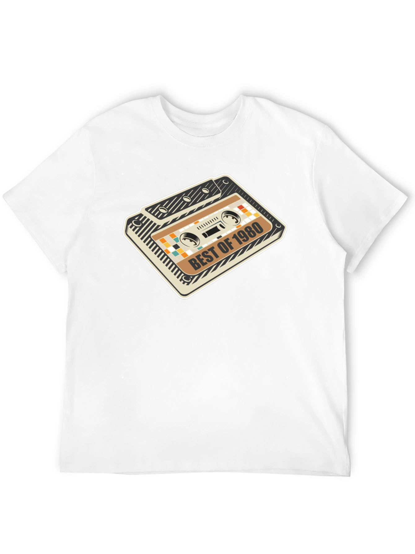 Retro 1980s Cassette Graphic Tee