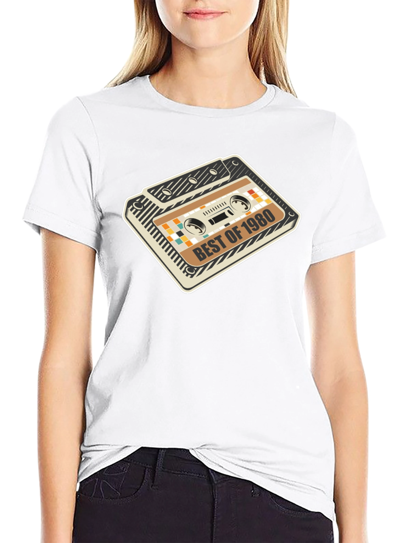 Retro 1980s Cassette Graphic Tee