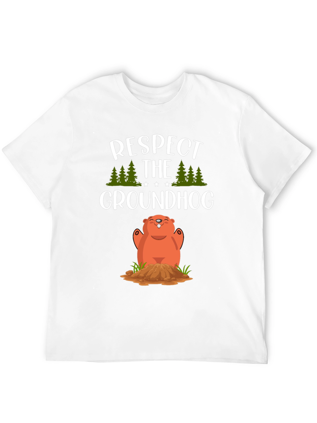 Respect The Groundhog Tee