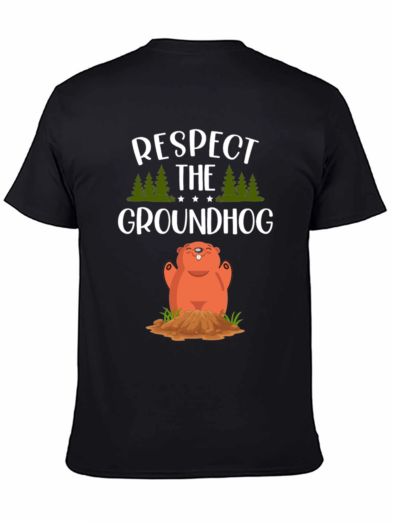 Respect The Groundhog Tee