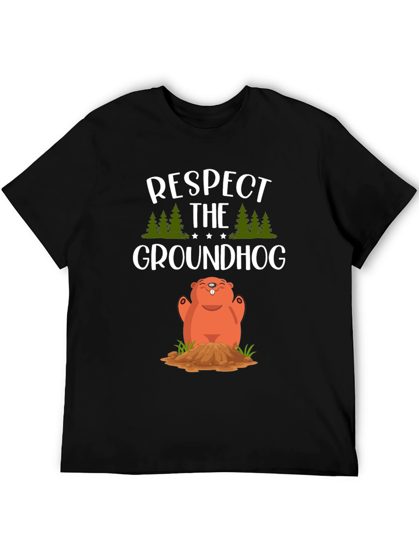 Respect The Groundhog Tee