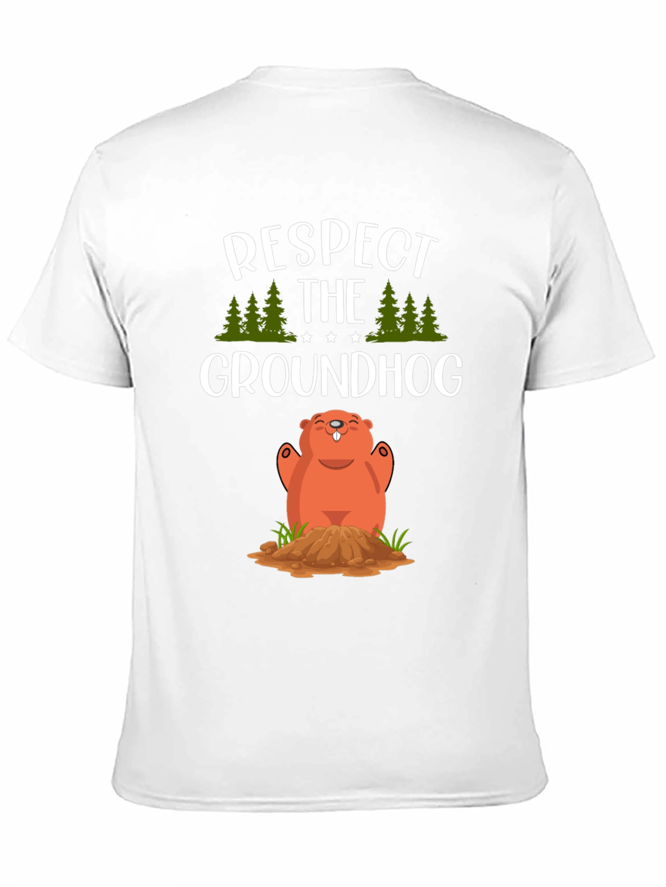 Respect The Groundhog Tee