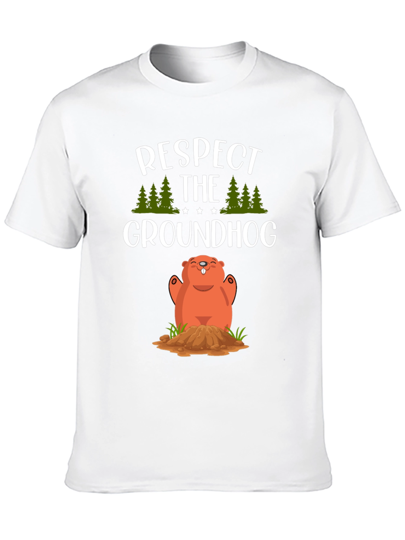 Respect The Groundhog Tee