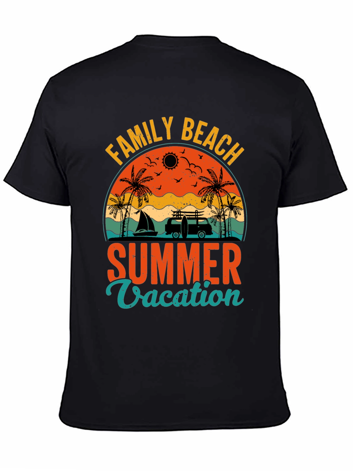Family Beach Summer Vacation T-Shirt