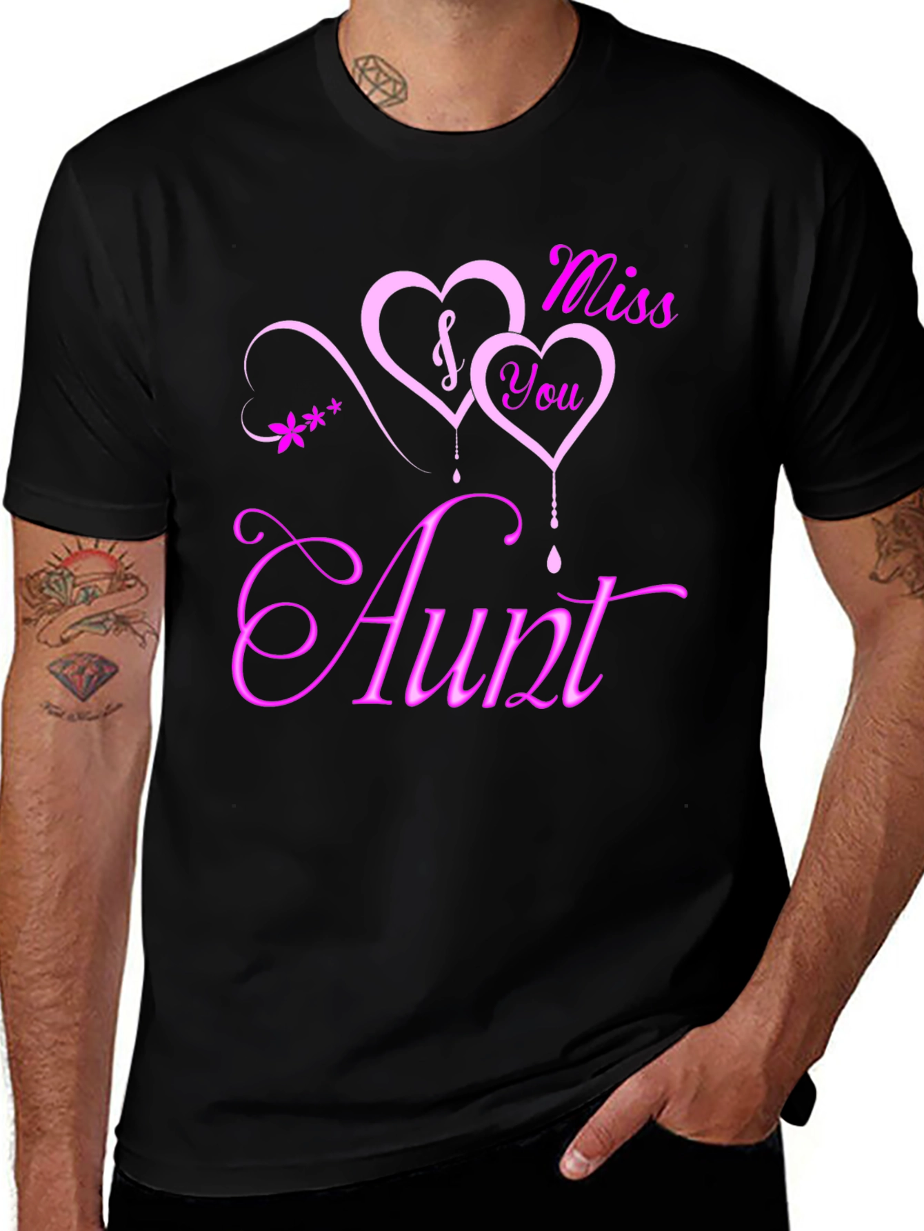 Miss You Aunt T-Shirt | Sentimental Graphic Tee