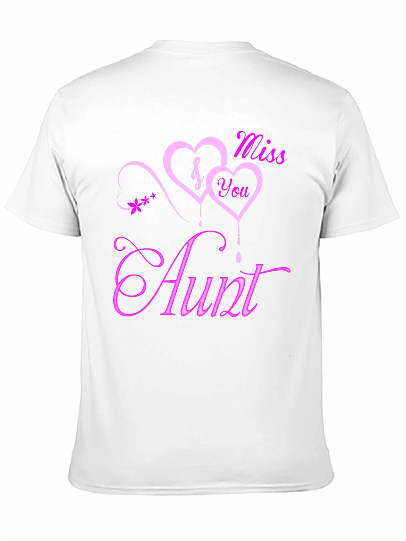 Miss You Aunt T-Shirt | Sentimental Graphic Tee