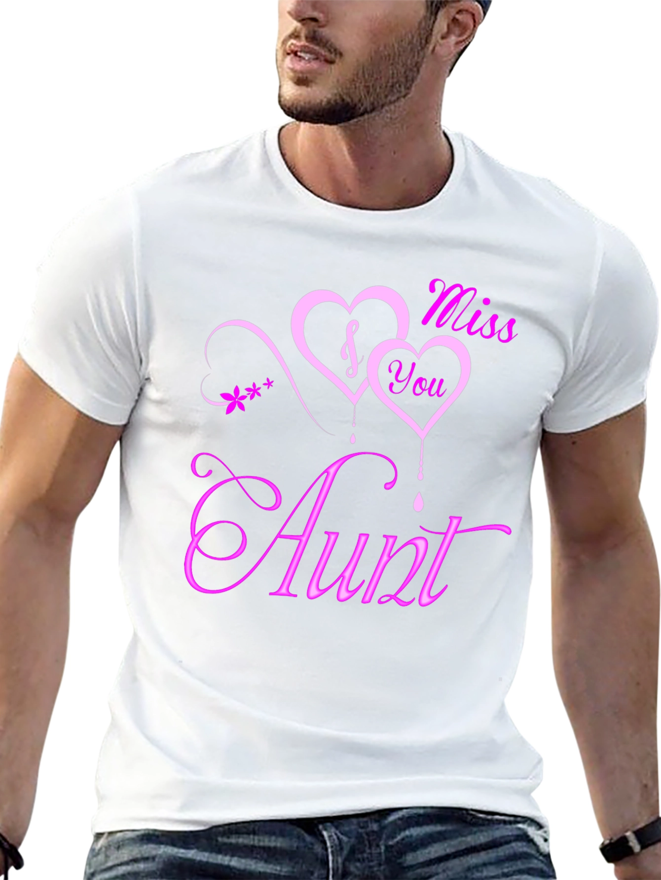 Miss You Aunt T-Shirt | Sentimental Graphic Tee