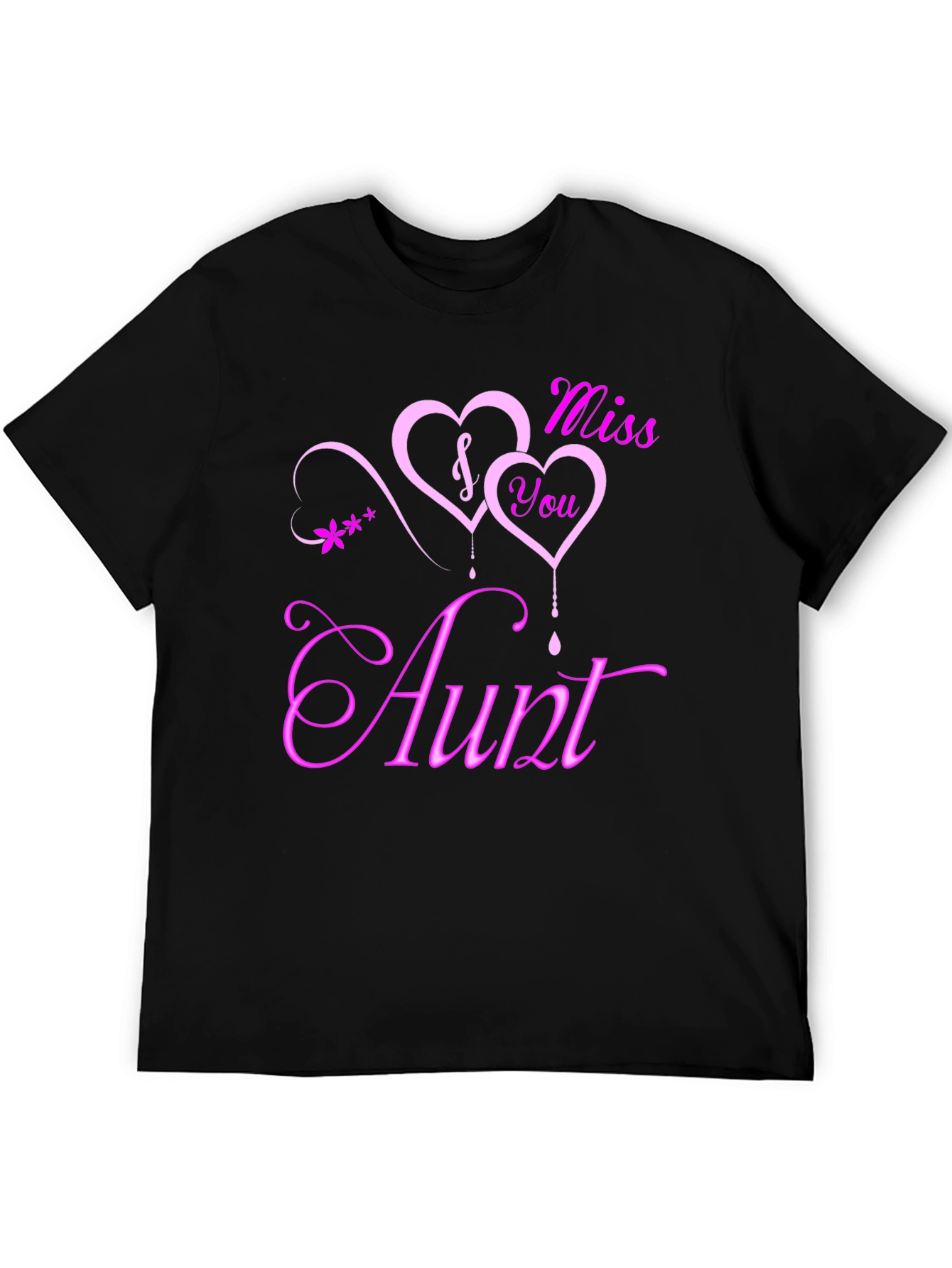 Miss You Aunt T-Shirt | Sentimental Graphic Tee