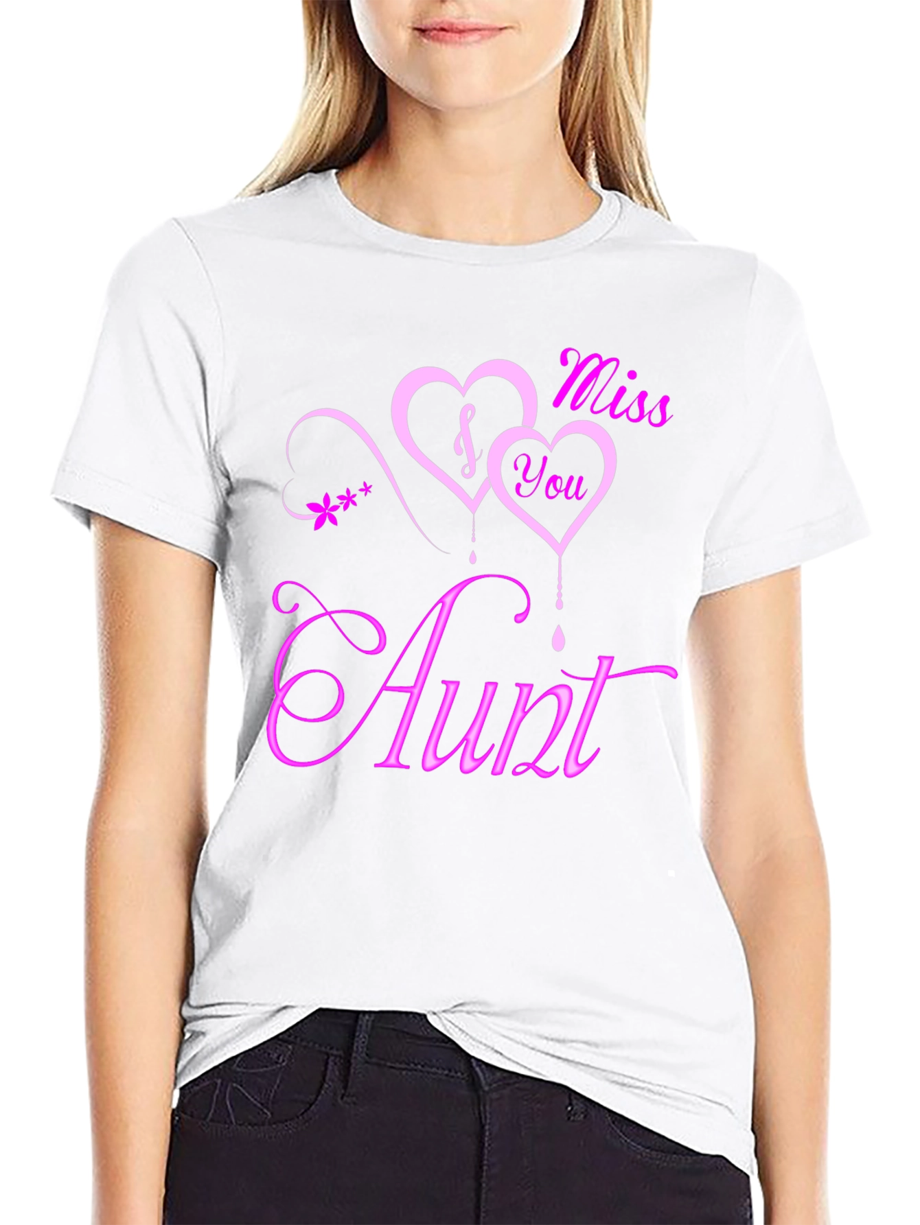 Miss You Aunt T-Shirt | Sentimental Graphic Tee