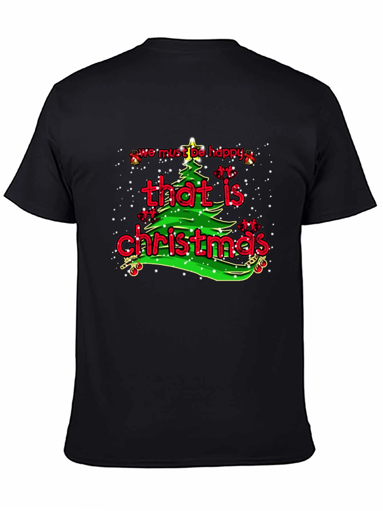 Christmas Tree Holiday Graphic Tee