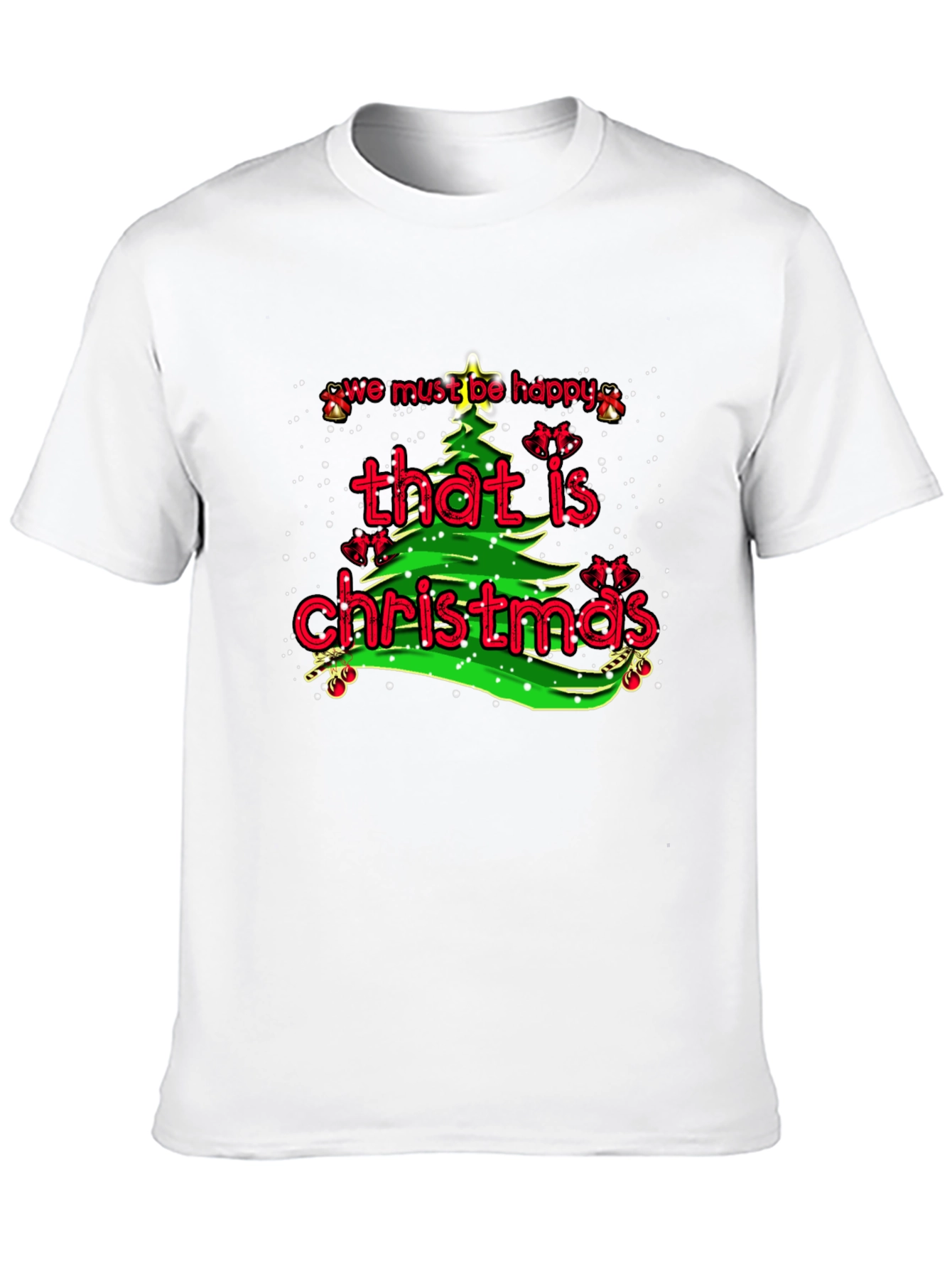 Christmas Tree Holiday Graphic Tee