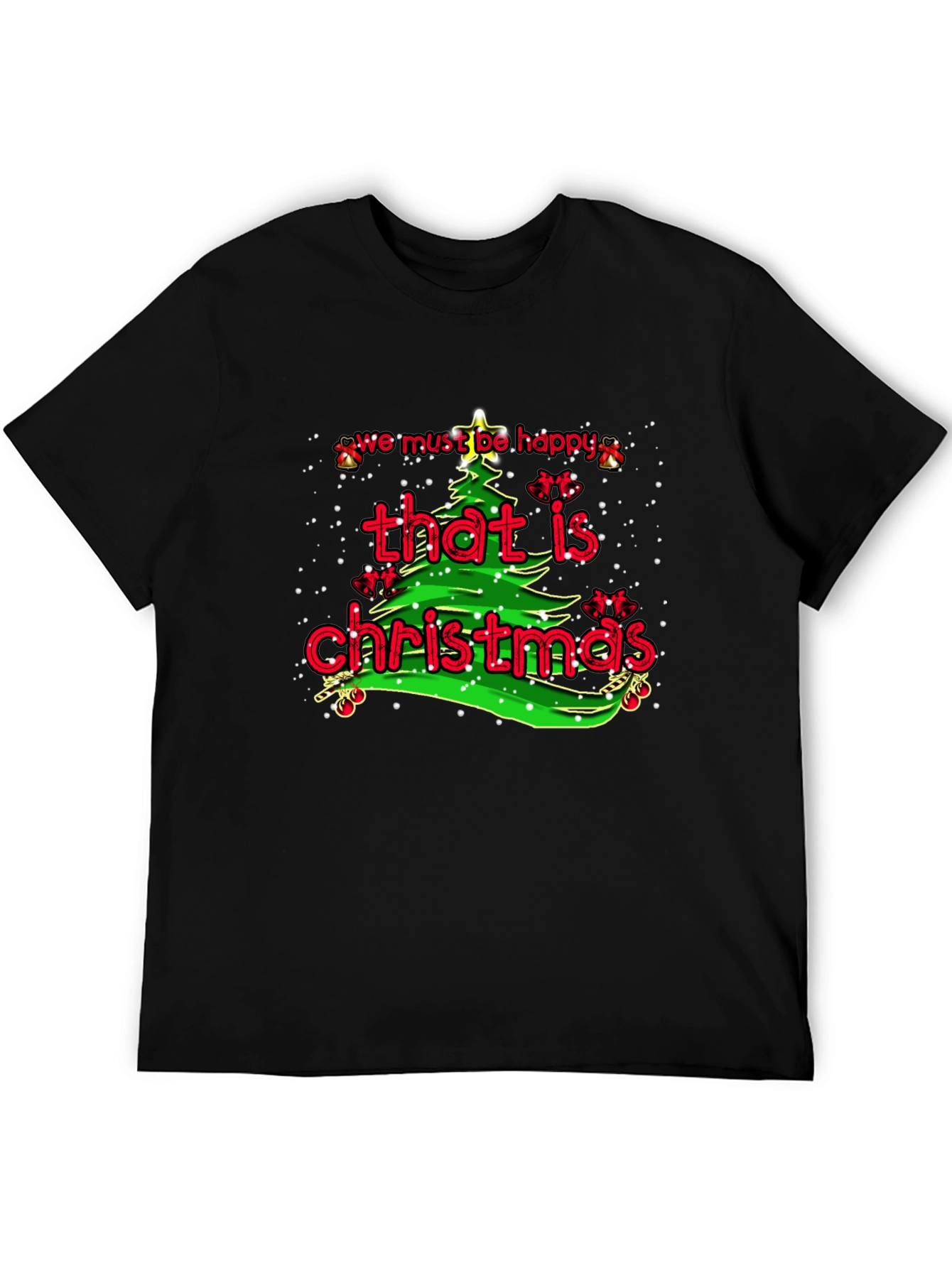 Christmas Tree Holiday Graphic Tee