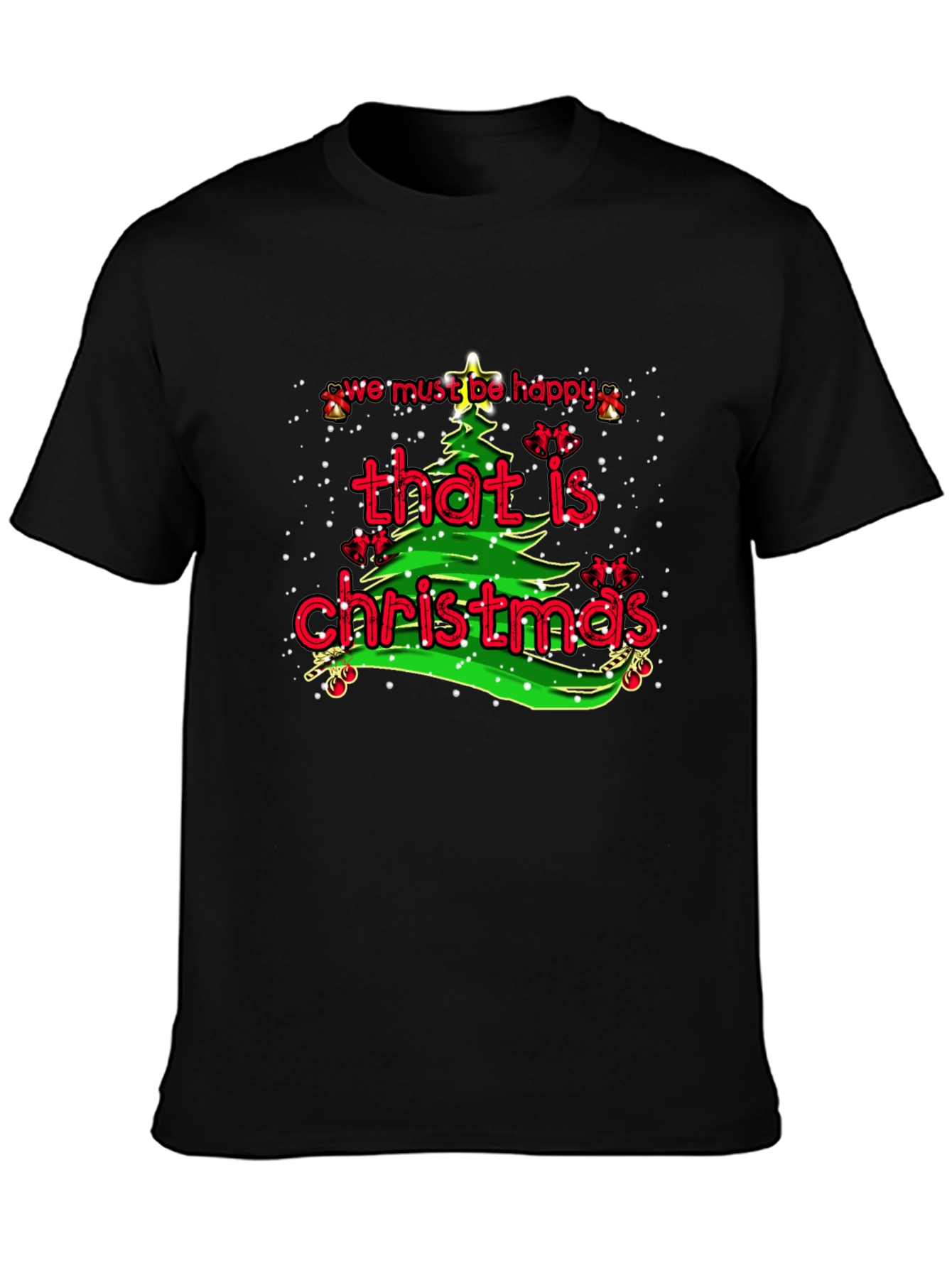 Christmas Tree Holiday Graphic Tee