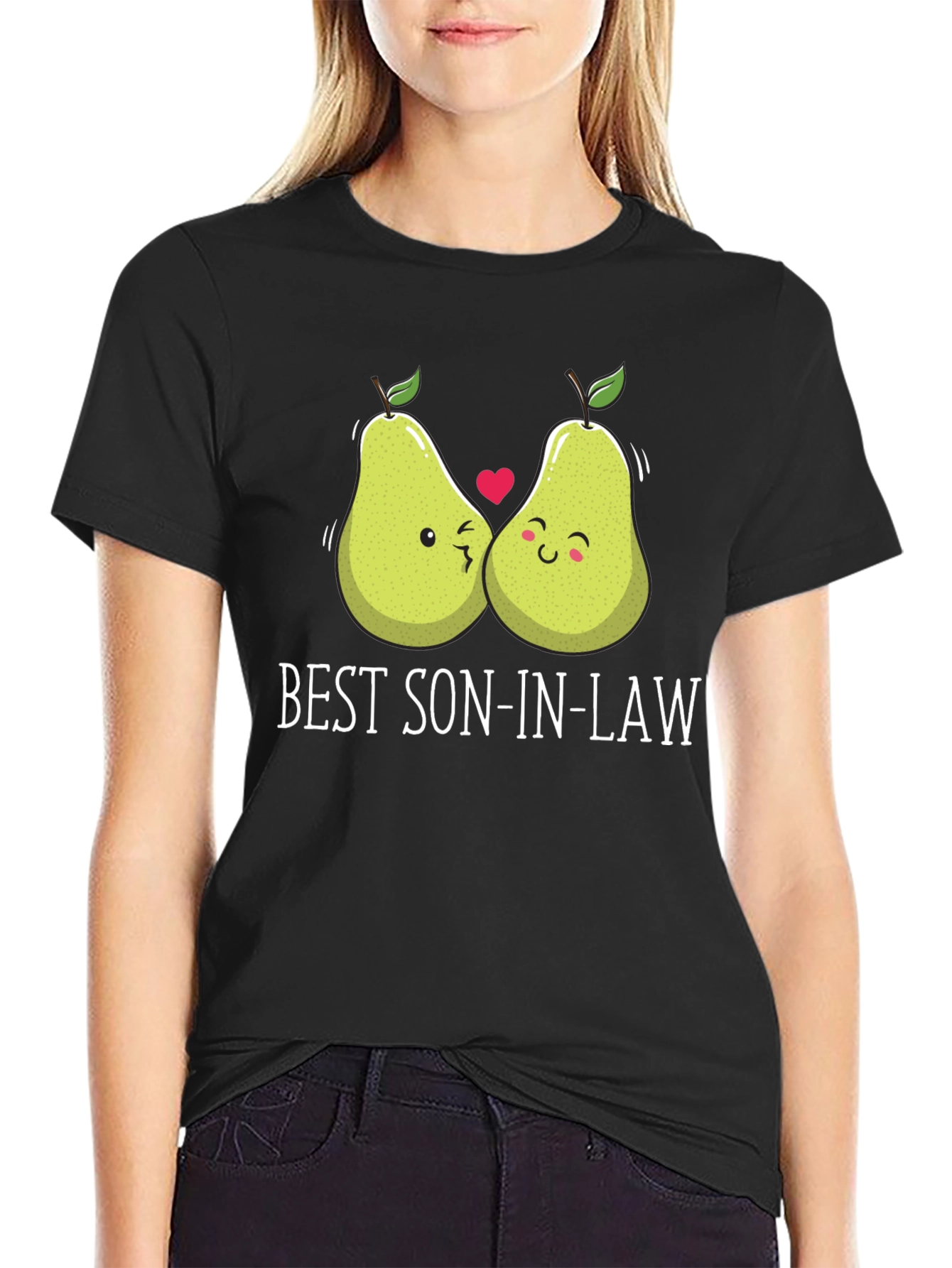 Best Son-in-Law Cute Pear Matching T-Shirt