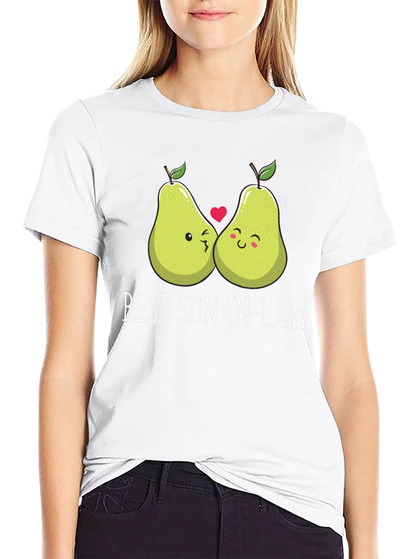 Best Son-in-Law Cute Pear Matching T-Shirt