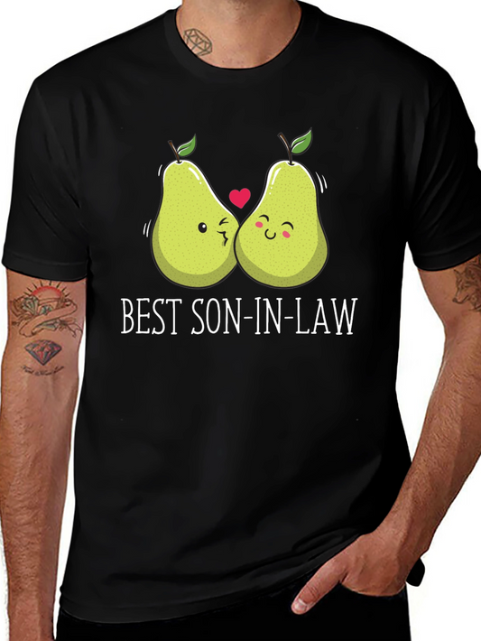 Best Son-in-Law Cute Pear Matching T-Shirt