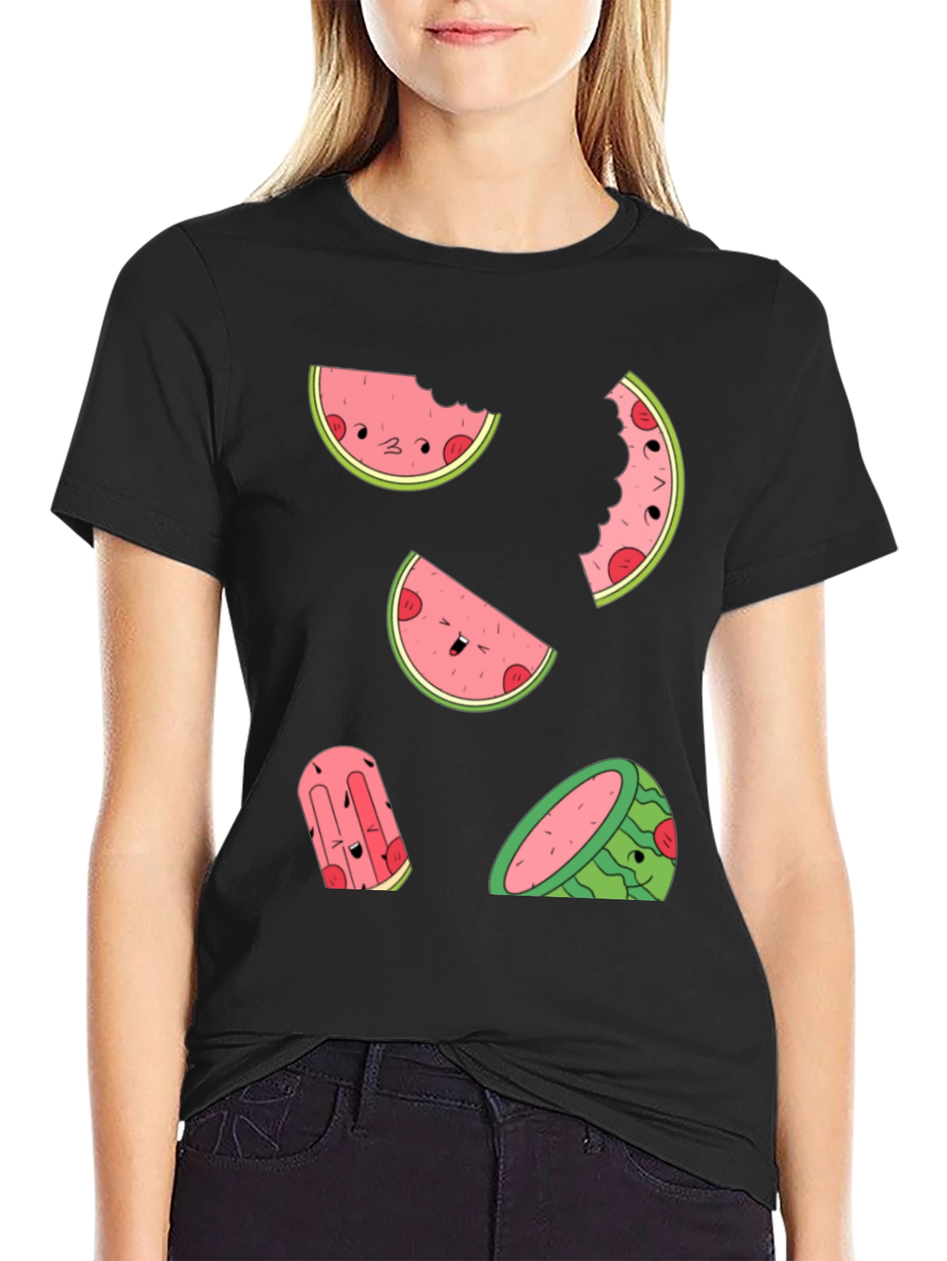 Whimsical Watermelon Graphic Tee