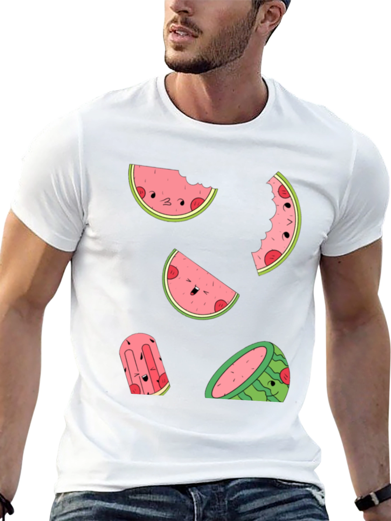 Whimsical Watermelon Graphic Tee