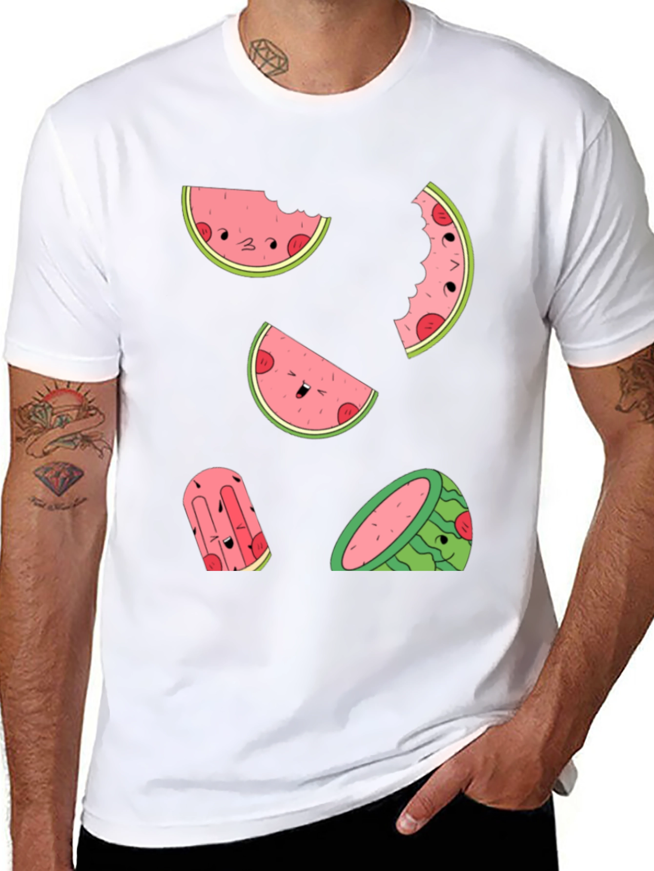 Whimsical Watermelon Graphic Tee
