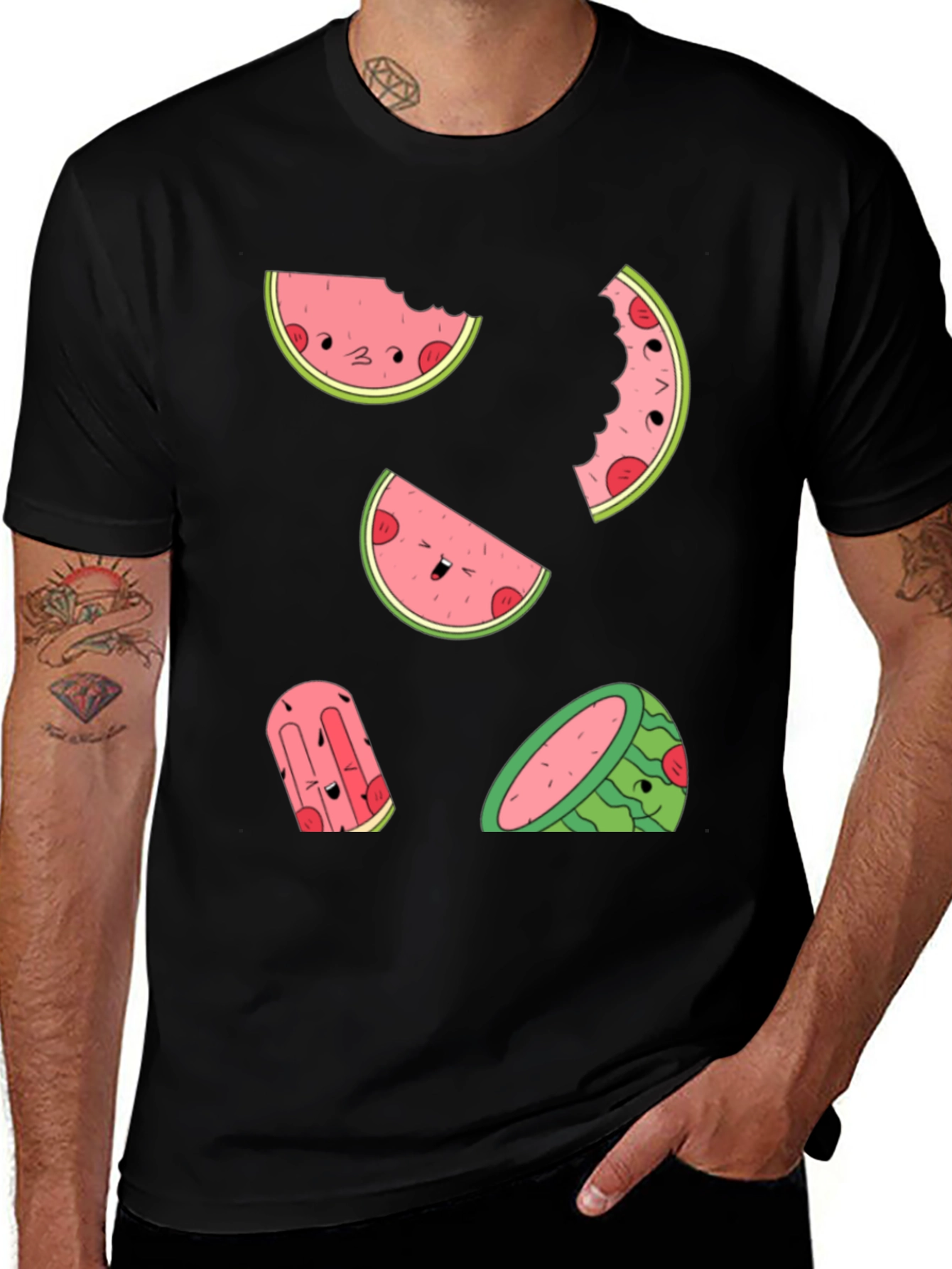 Whimsical Watermelon Graphic Tee