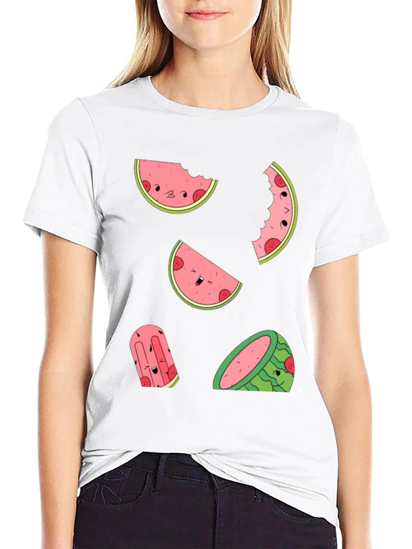Whimsical Watermelon Graphic Tee