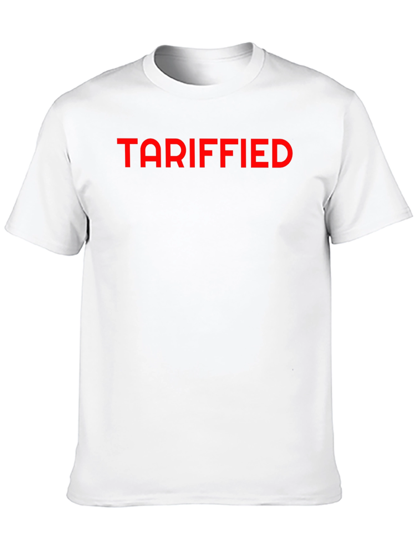 Tariffied Graphic Tee - Bold Statement T-Shirt