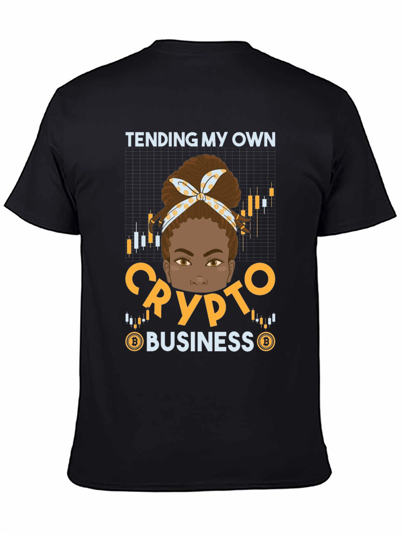 Tending My Own Crypto Business Graphic Tee