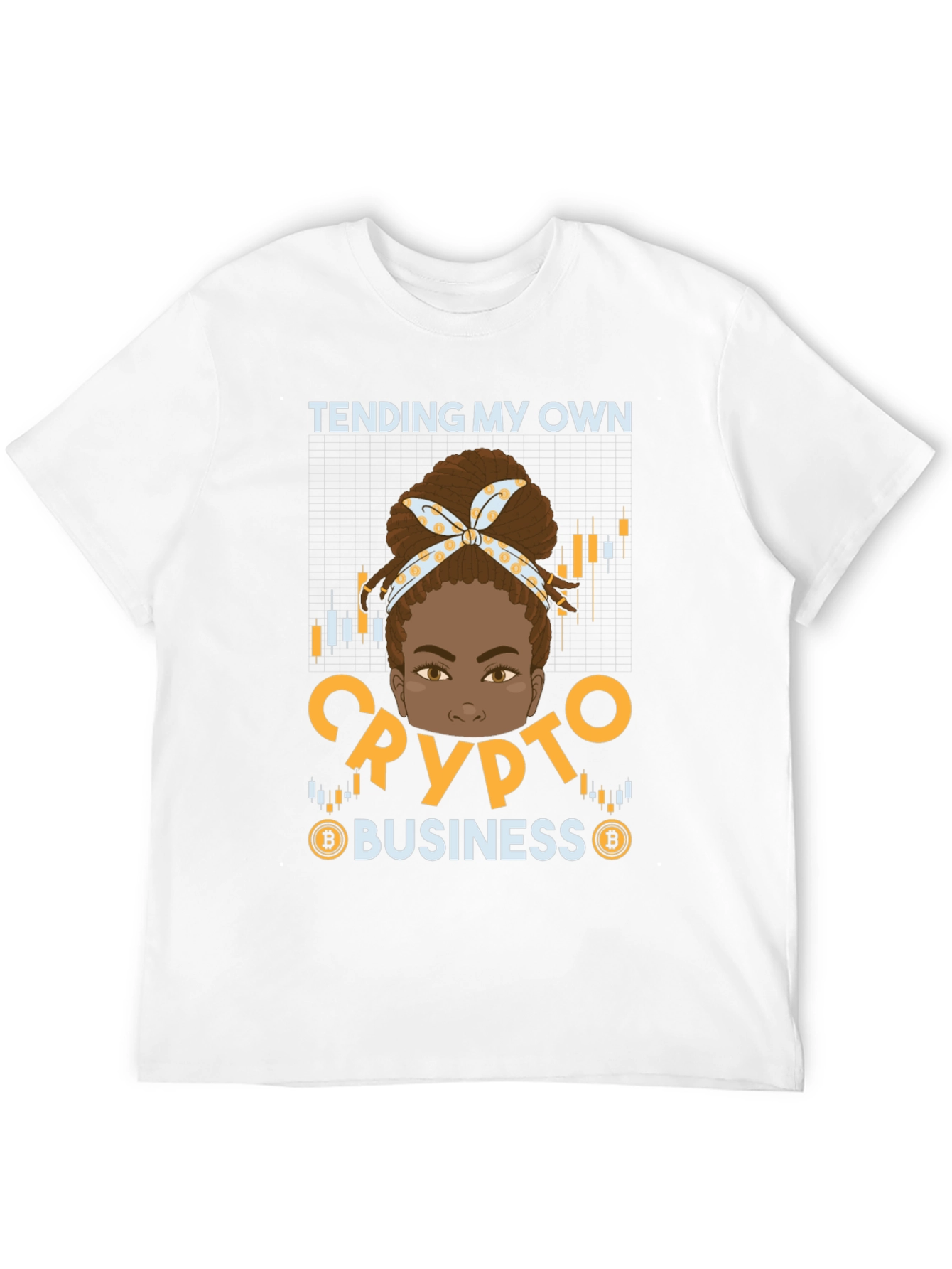 Tending My Own Crypto Business Graphic Tee