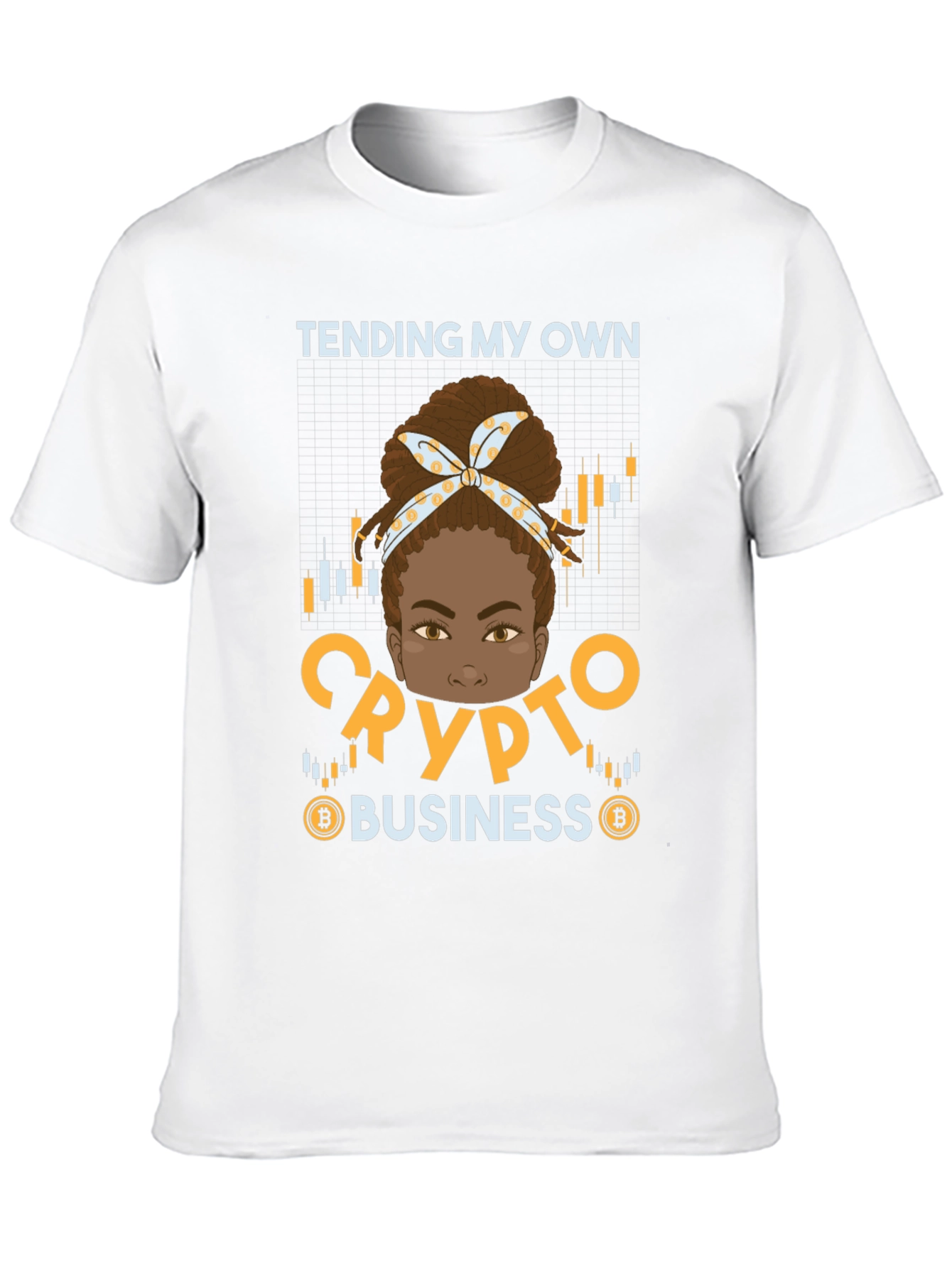 Tending My Own Crypto Business Graphic Tee