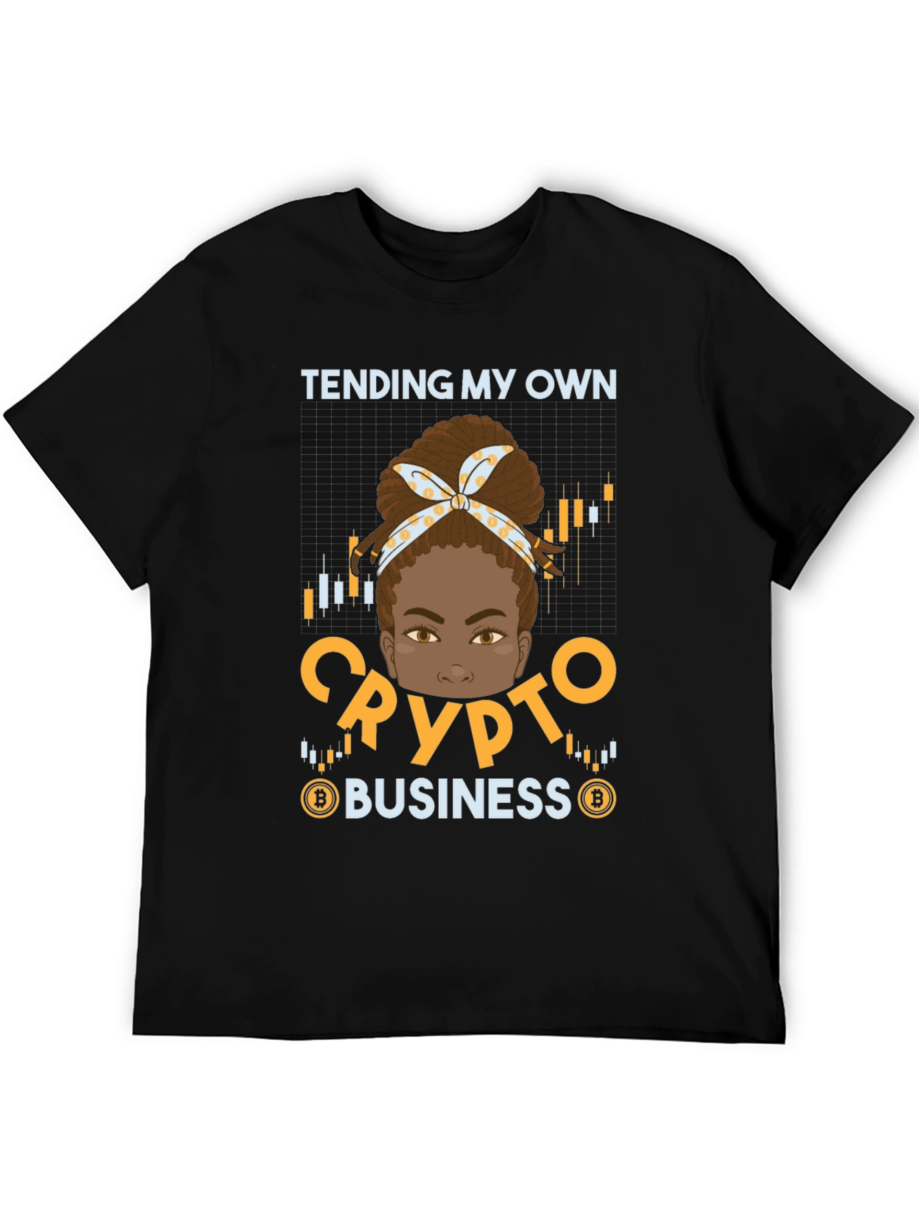 Tending My Own Crypto Business Graphic Tee
