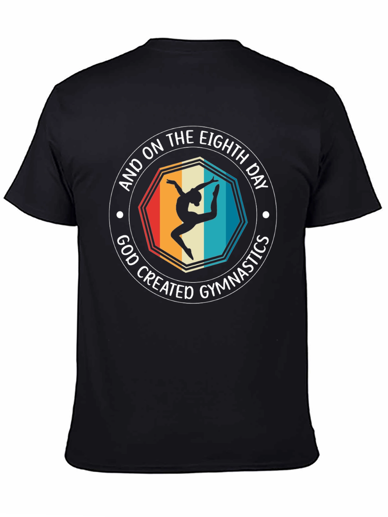 Gymnastics Eighth Day T-Shirt - Black