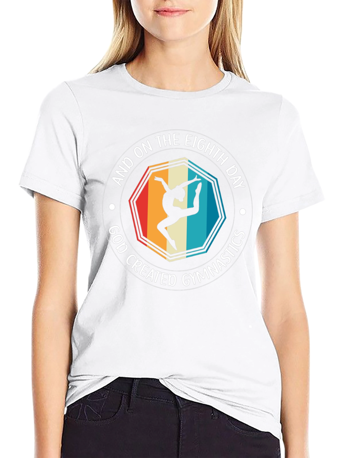 Gymnastics Eighth Day T-Shirt - Black