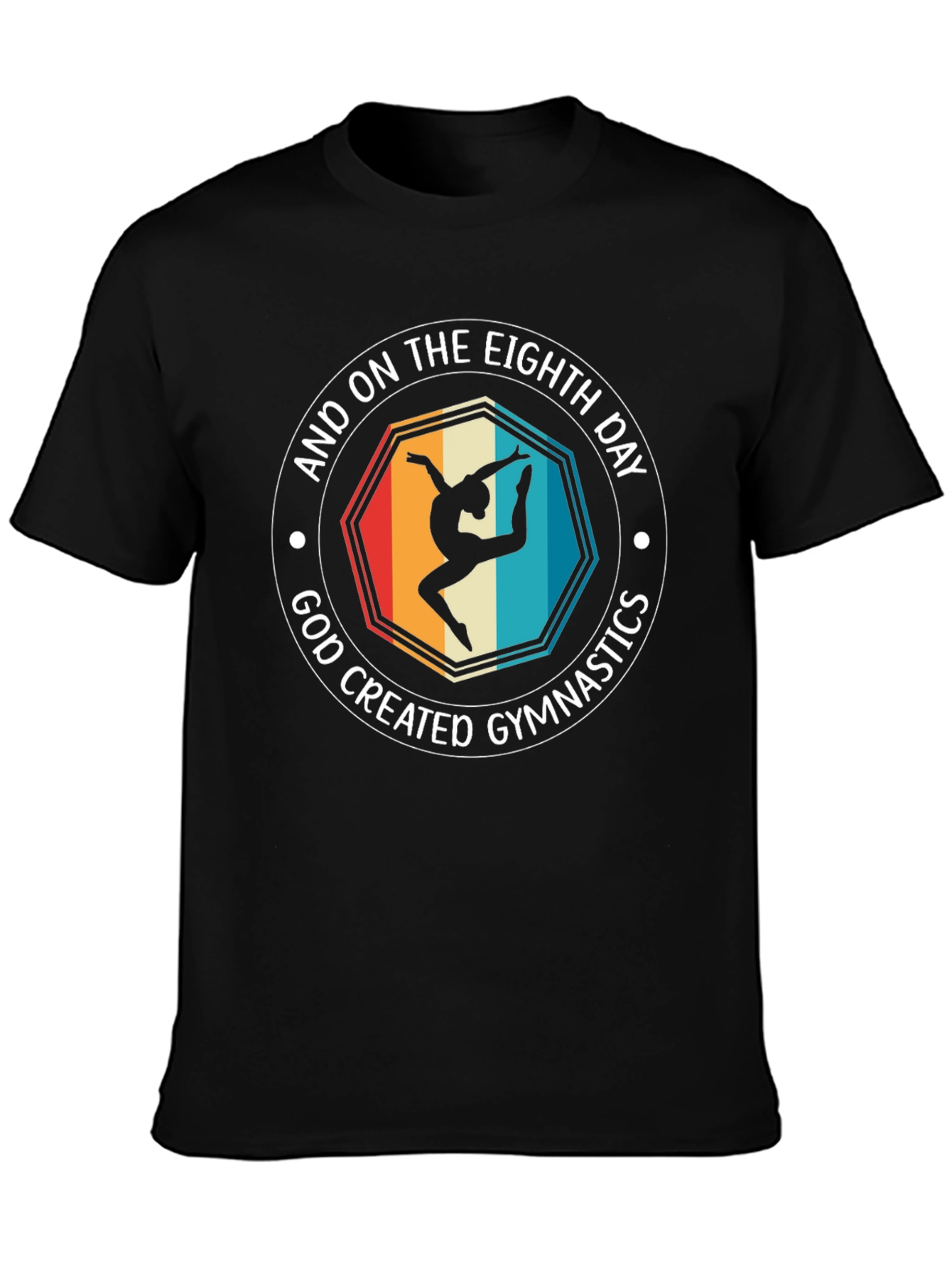 Gymnastics Eighth Day T-Shirt - Black