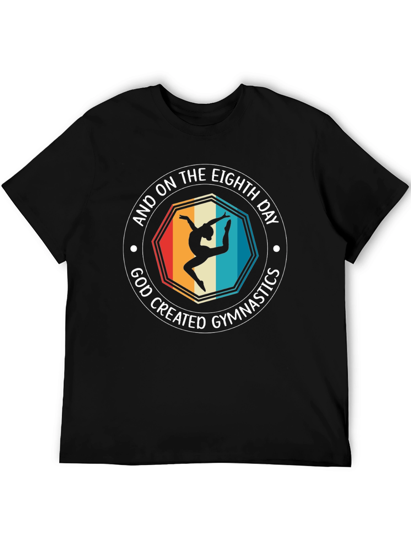 Gymnastics Eighth Day T-Shirt - Black