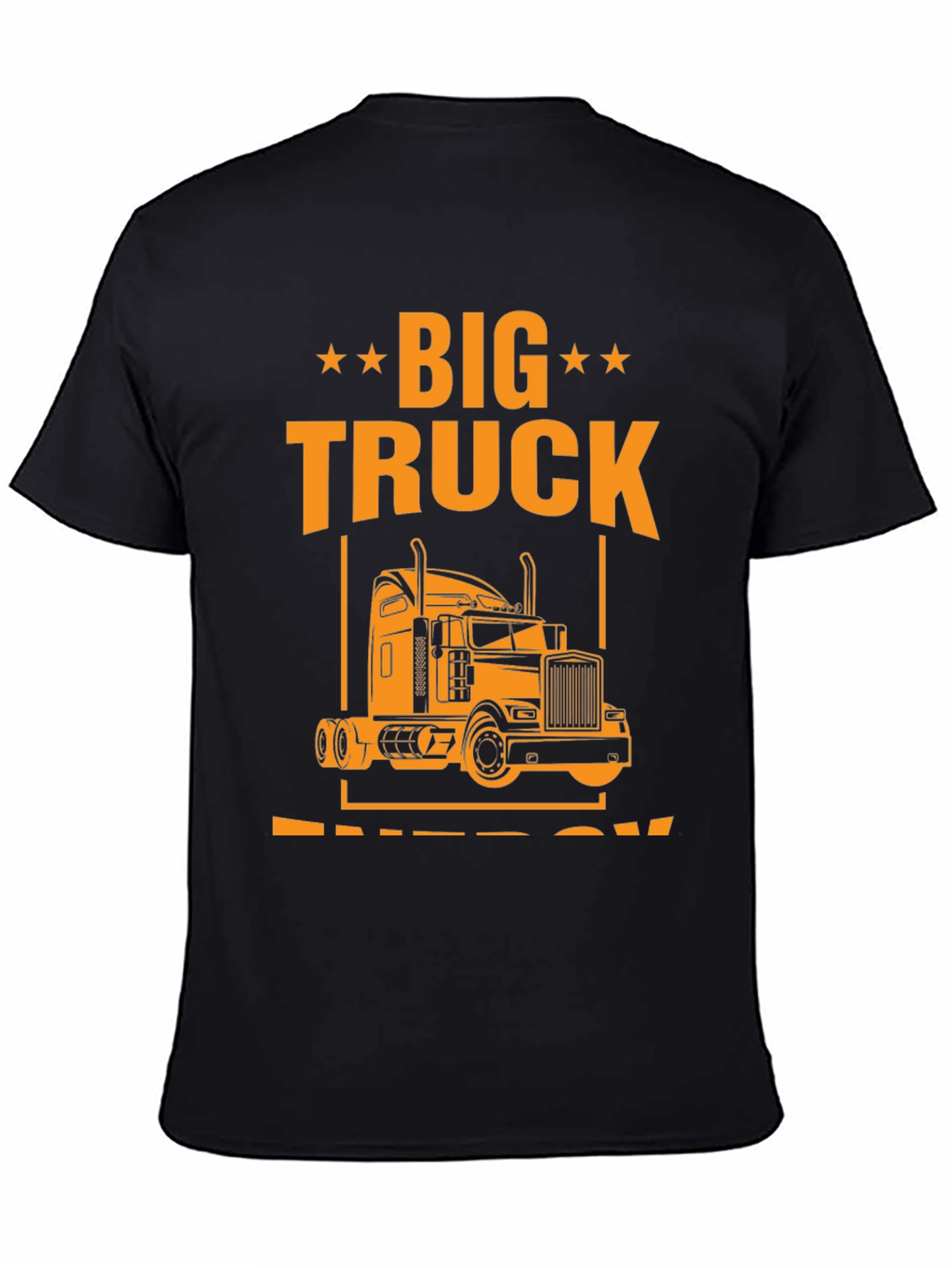 Big Truck Energy Graphic Tee - Black